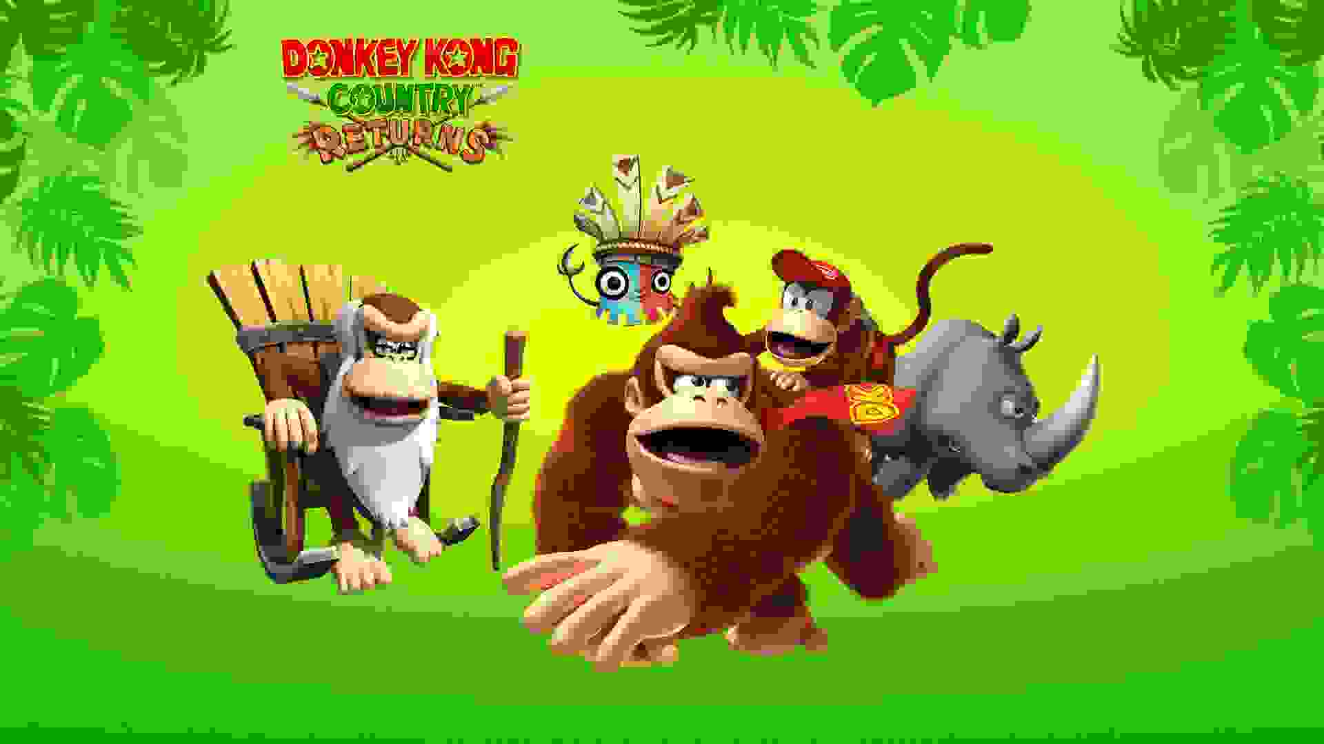 پوستر بازی Donkey Kong Country Returns HD