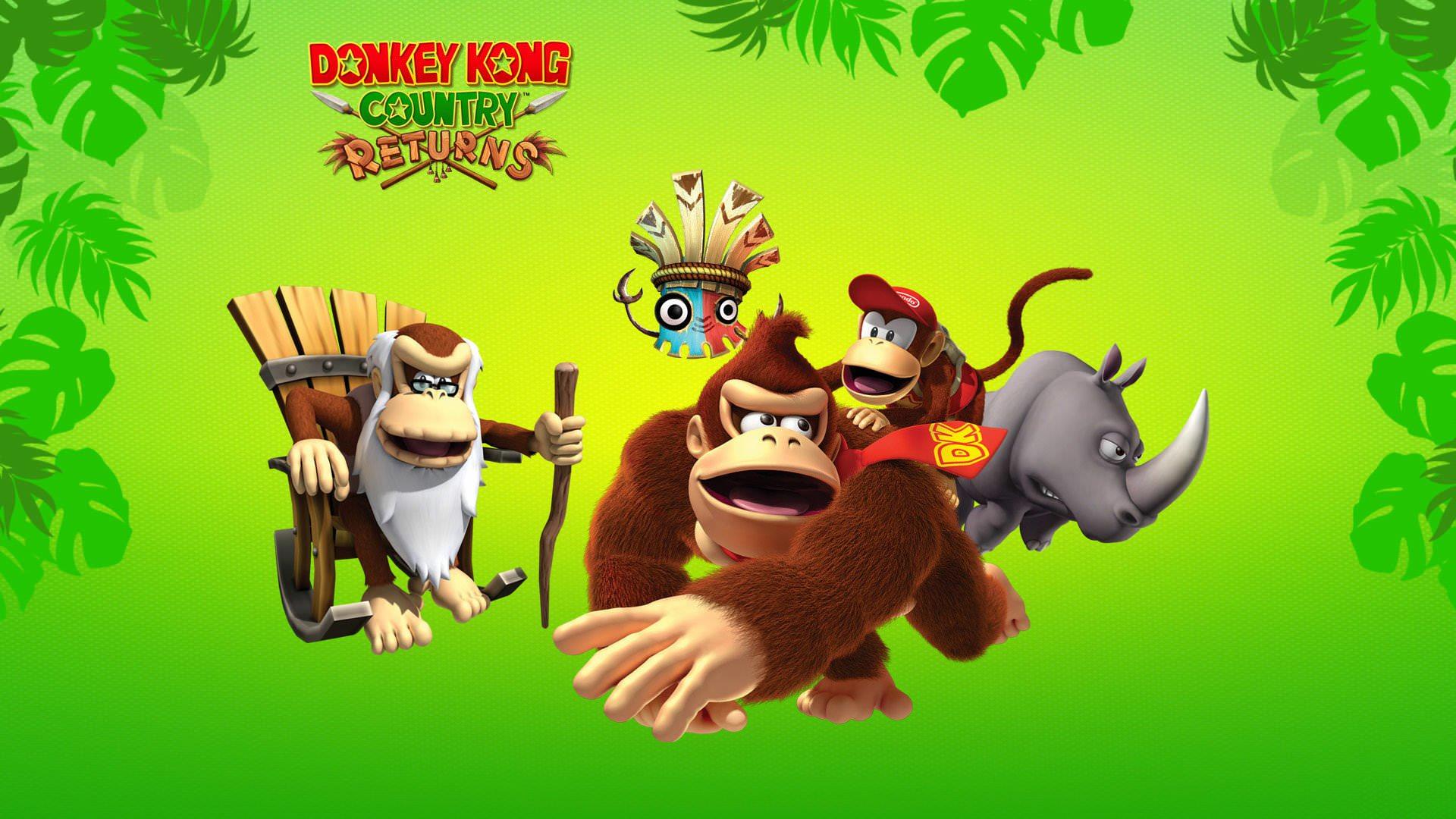 پوستر بازی Donkey Kong Country Returns HD