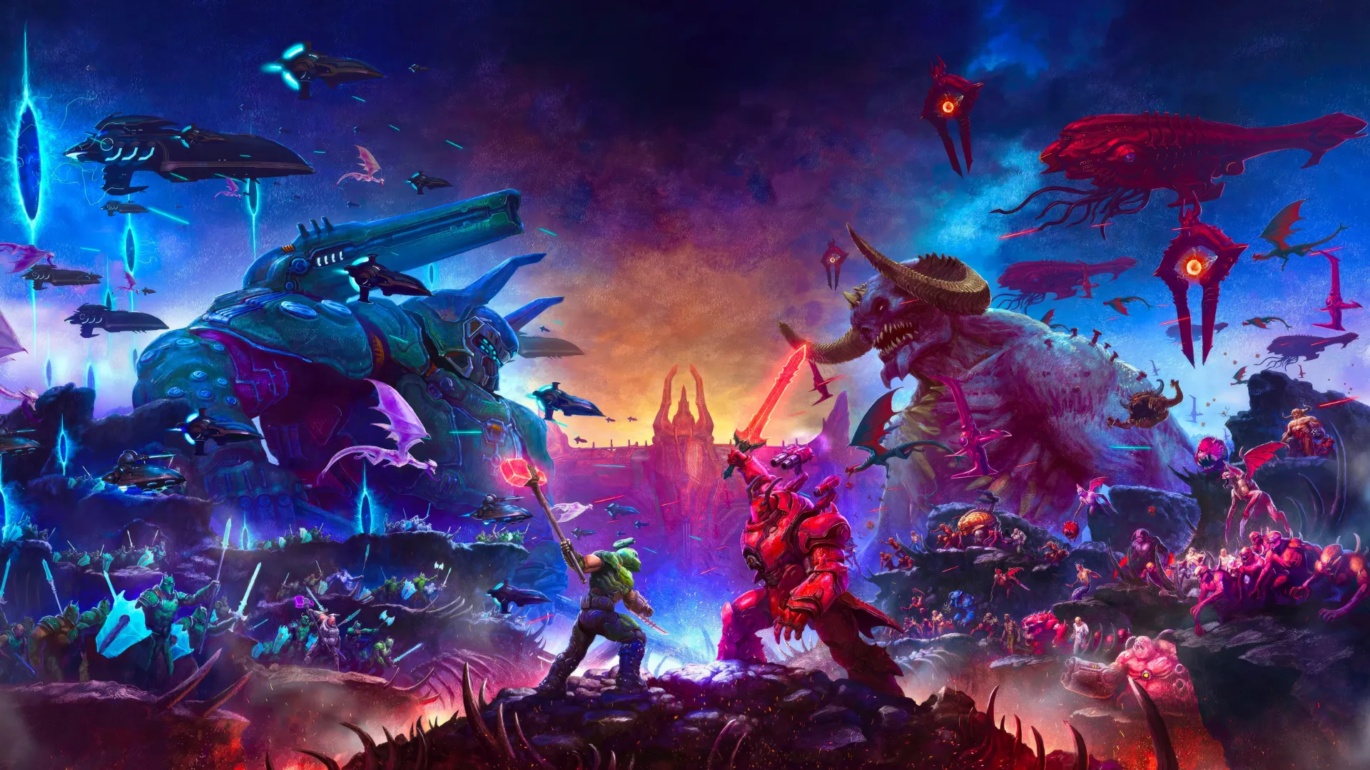 پوستر (کاور) بسته‌الحاقی DOOM Eternal: The Ancient Gods - Part Two