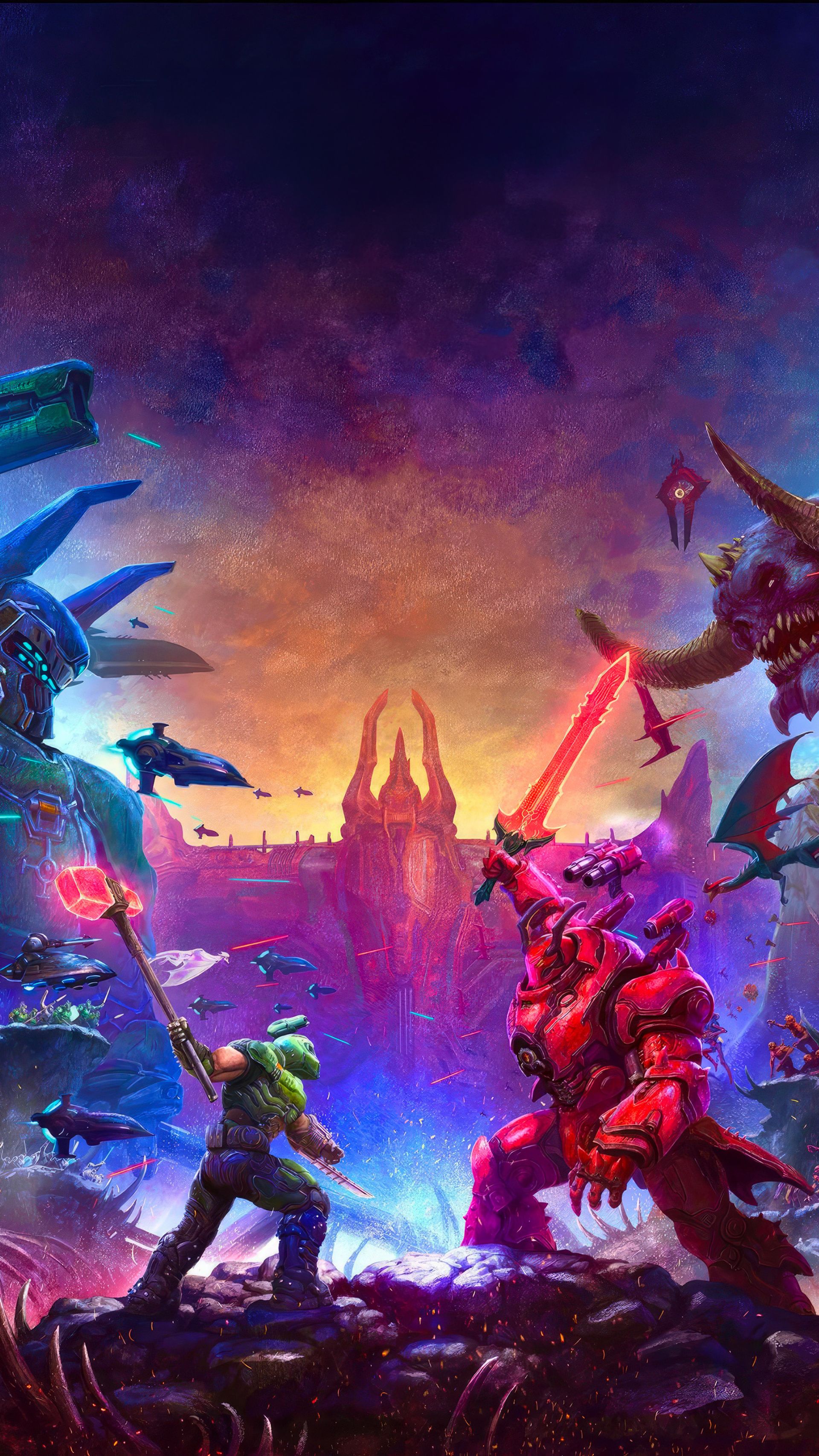 پوستر (کاور) بسته‌الحاقی DOOM Eternal: The Ancient Gods - Part Two