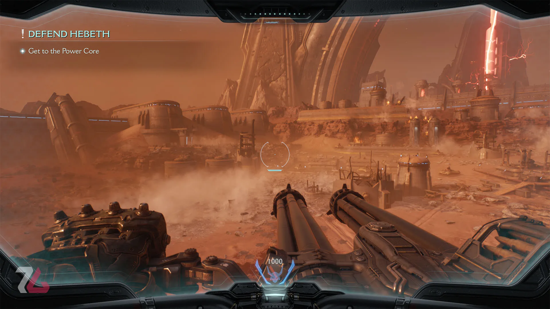مرحله تایتان بازی Doom The Dark Ages