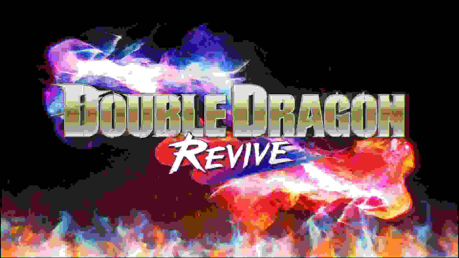 پوستر اصلی بازی double dragon revive