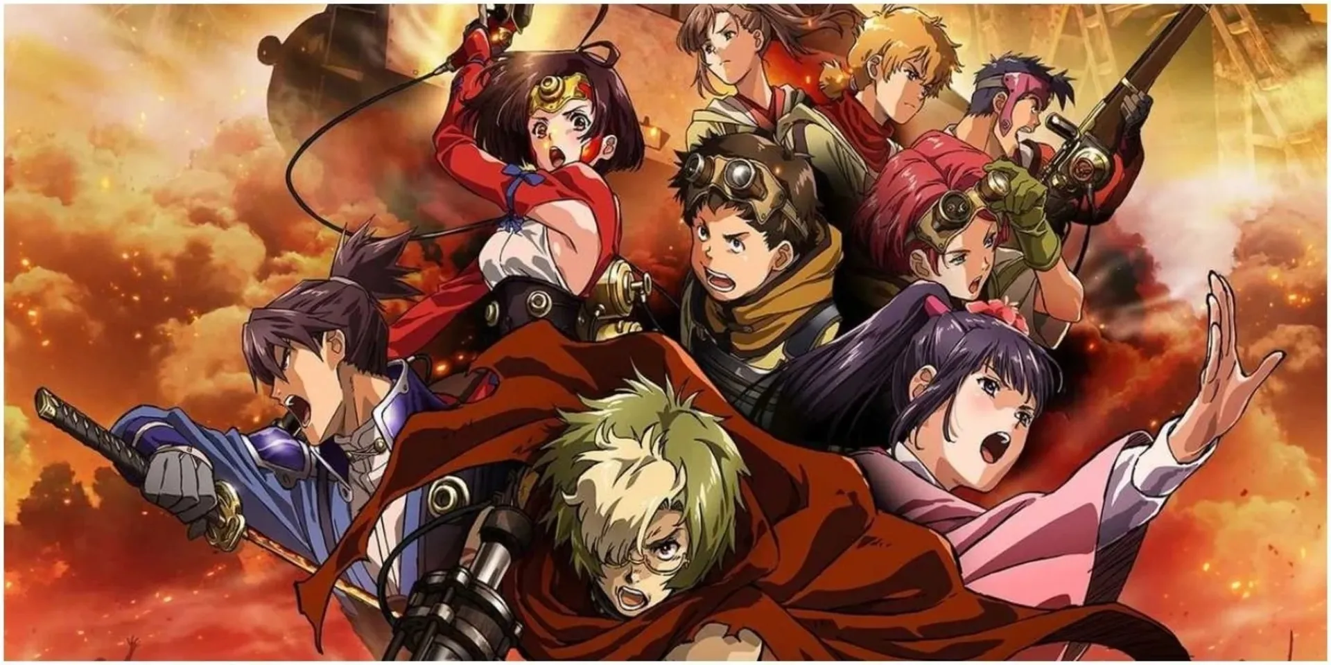 انیمه Kabaneri of the Iron Fortress