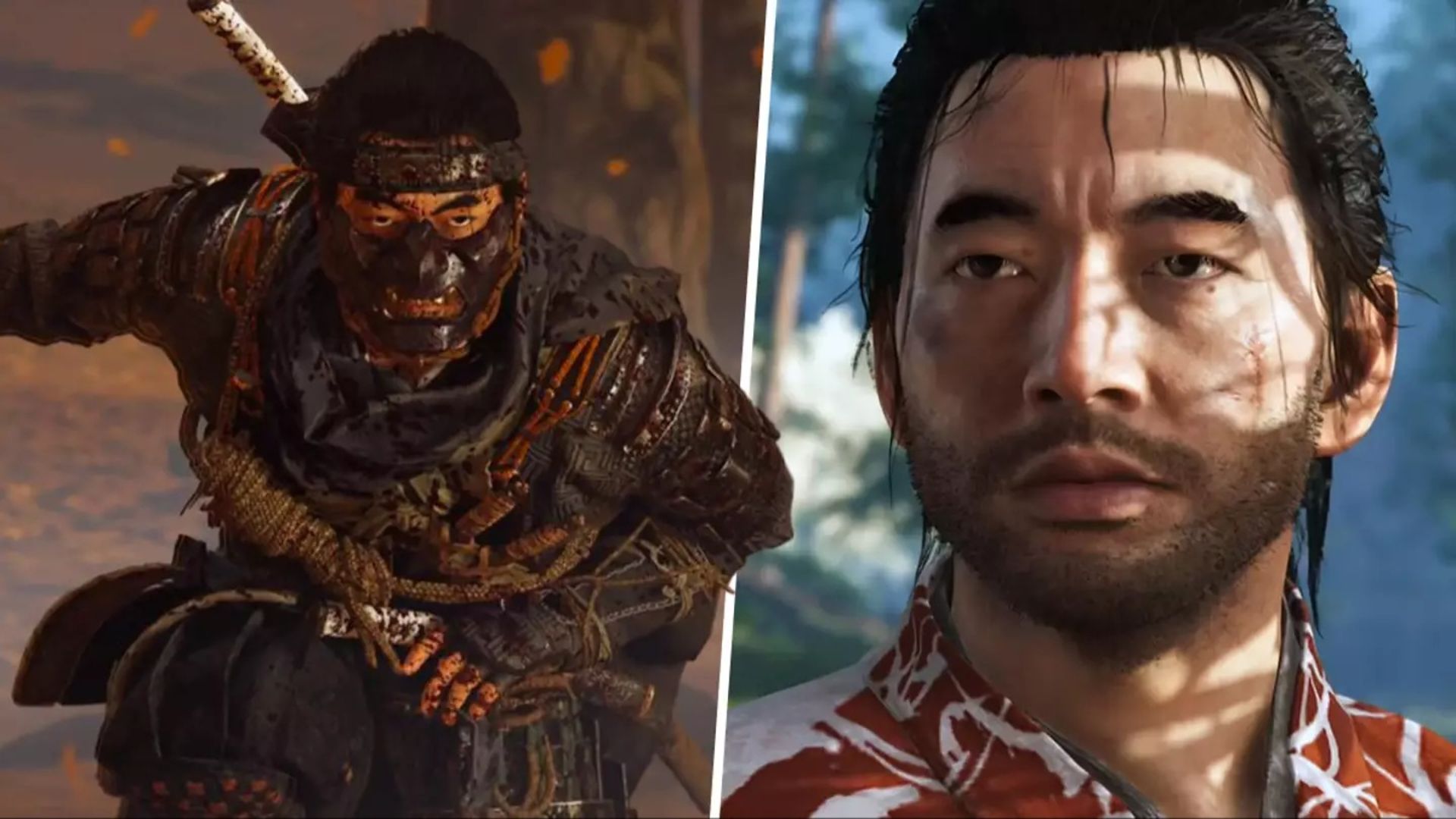 جین ساکای در بازی ghost of tsushima