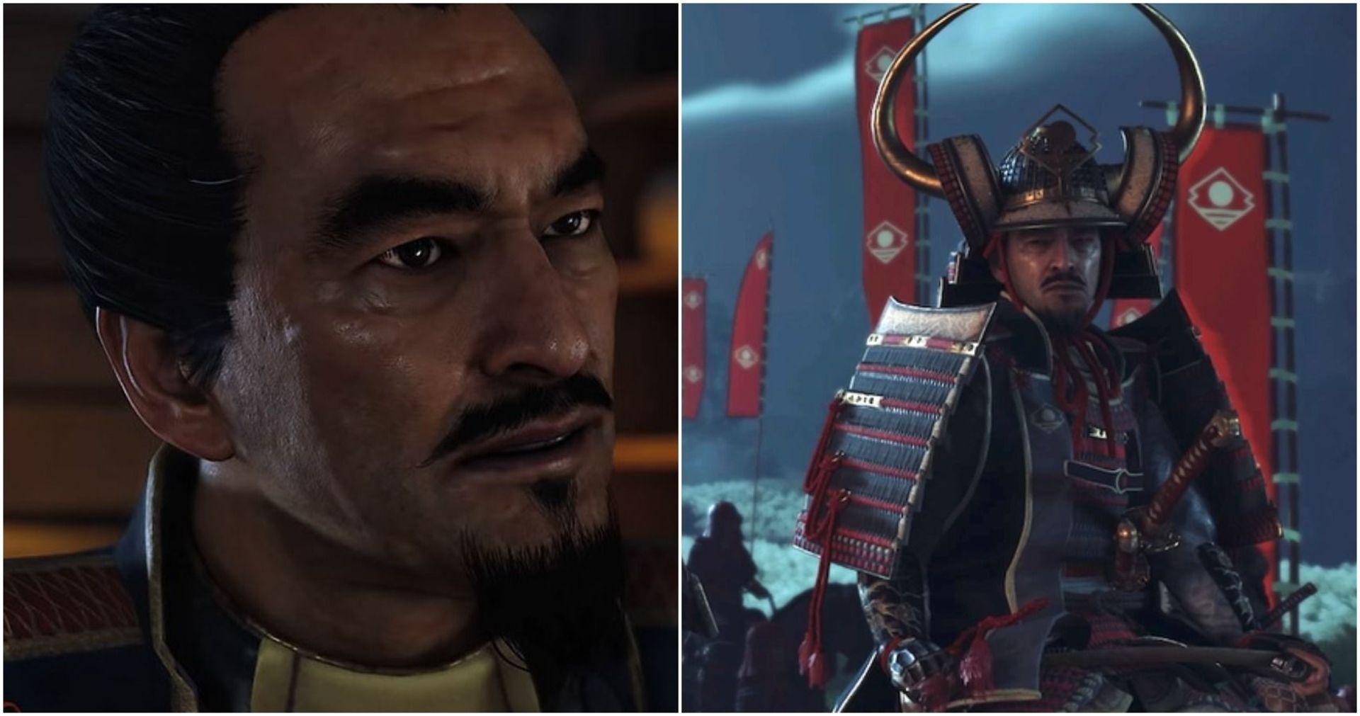 لرد شیمورا در بازی ghost of tsushima