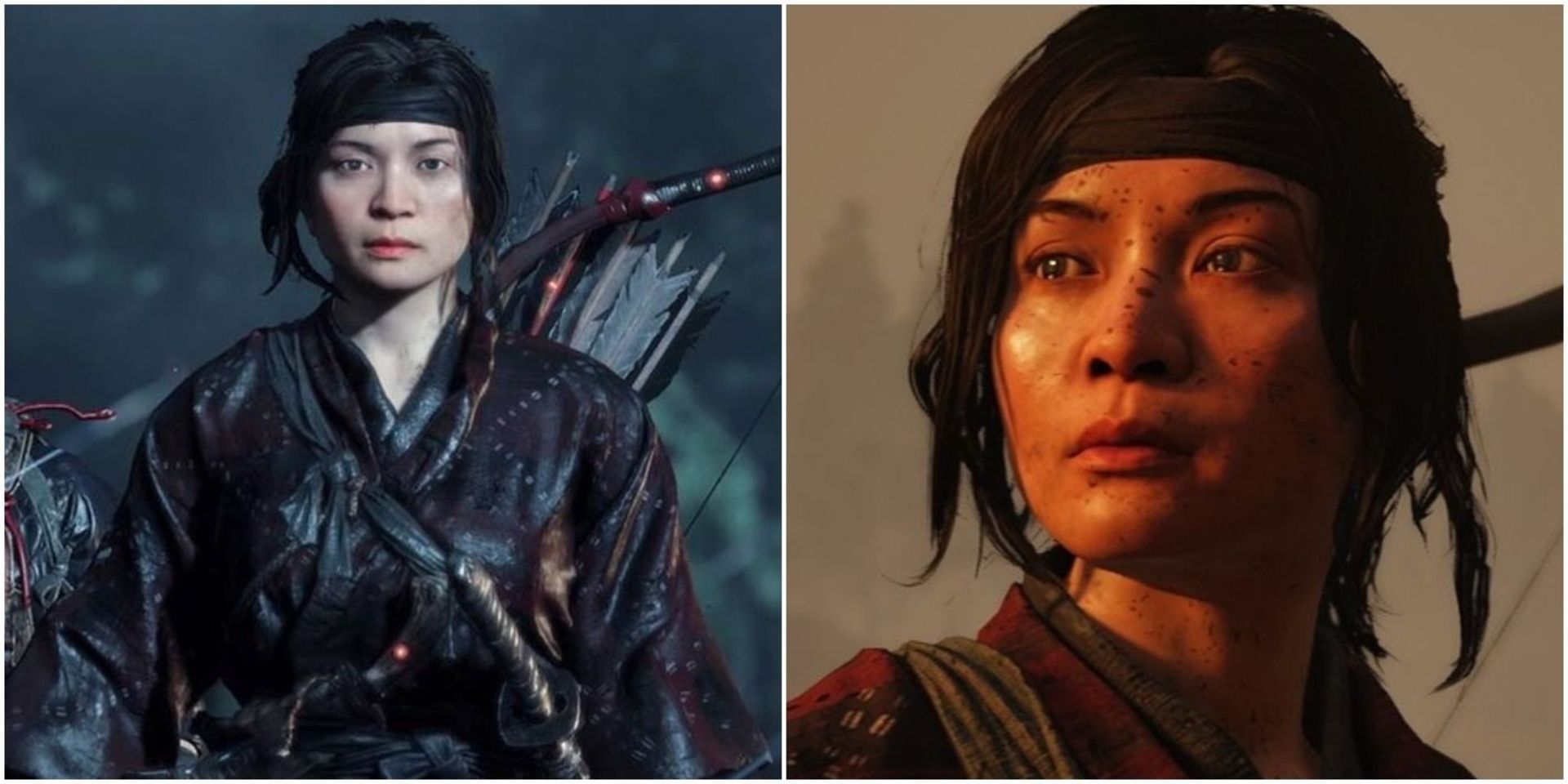 یونا در بازی ghost of tsushima