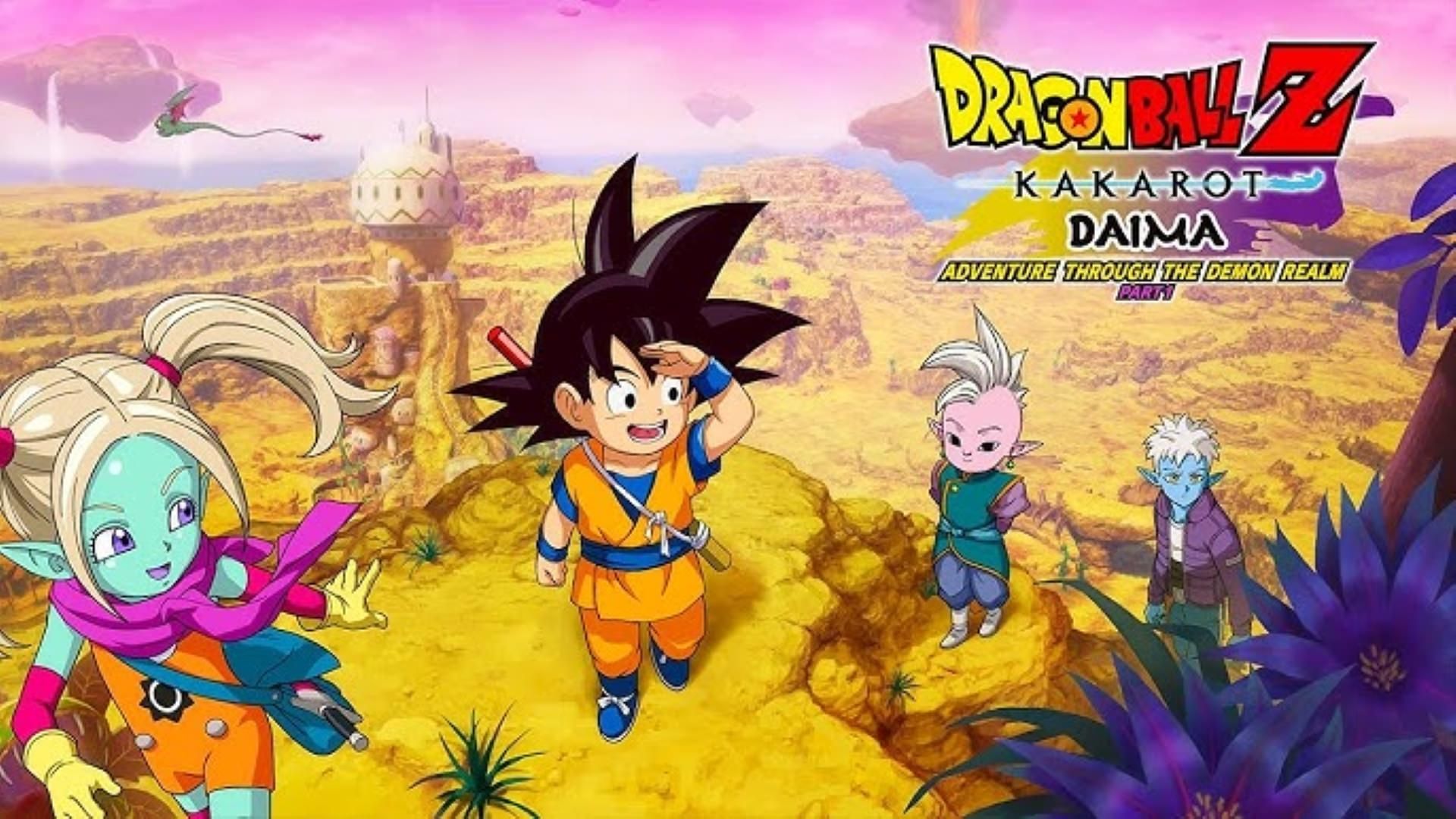 شخصیت‌های بسته الحاقی DAIMA: Adventure Through the Demon Realm بازی Dragon Ball Z: Kakarot