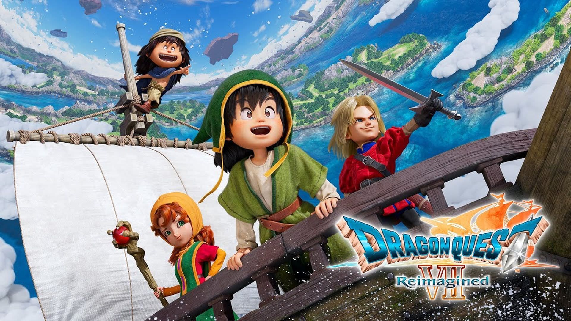 کاور بازی Dragon Quest 7 Reimagined