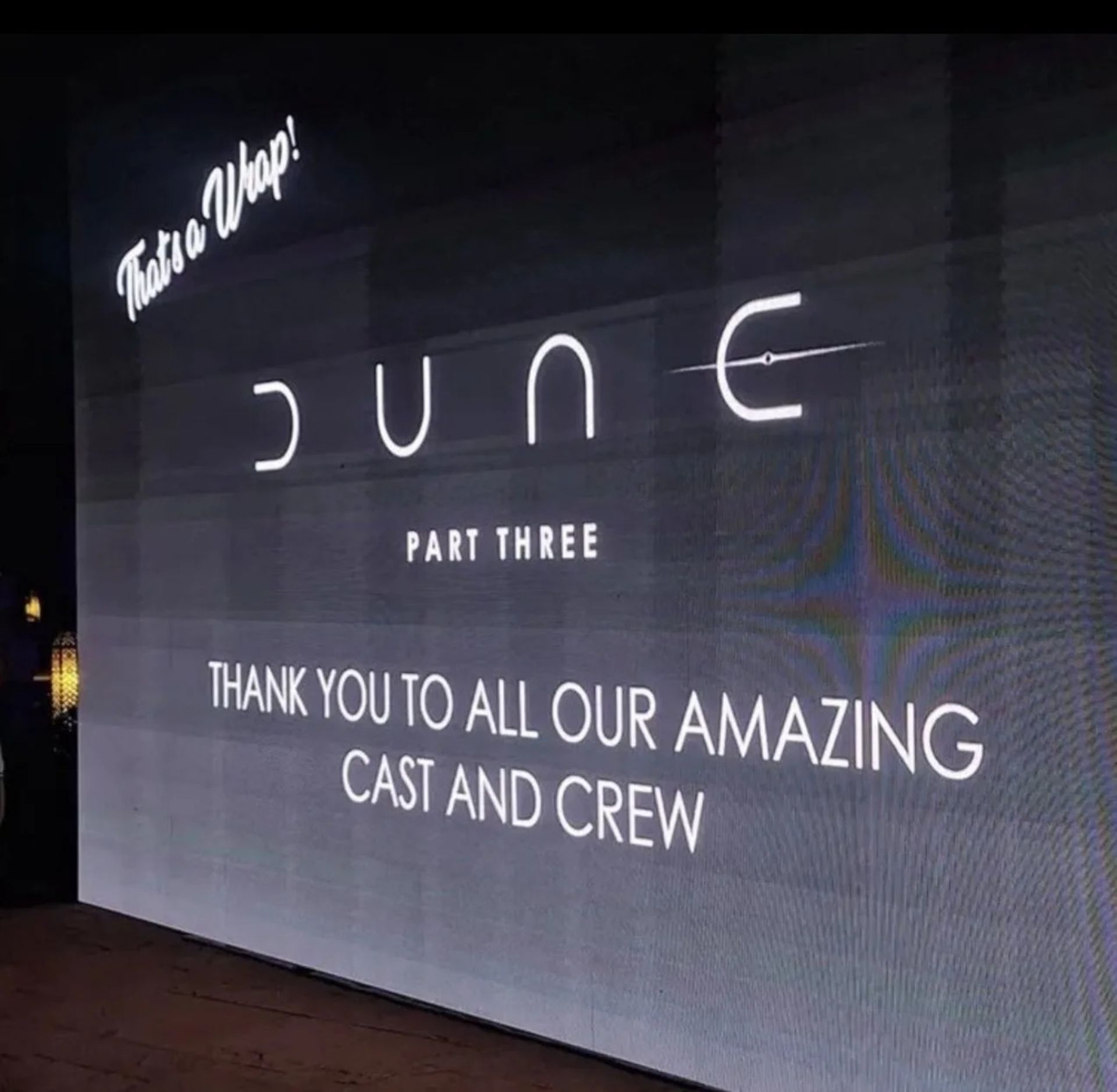 پایان مراحل فیلم‌برداری و تولید فیلم Dune: Part 3