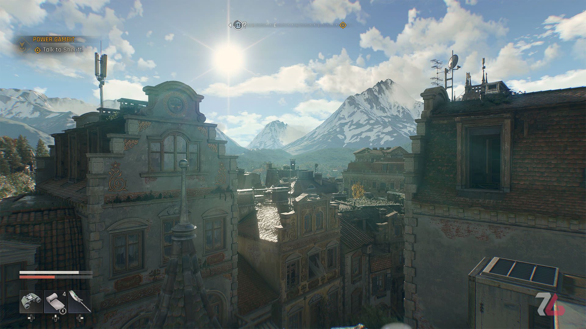 محیط شهری بازی dying light the beast