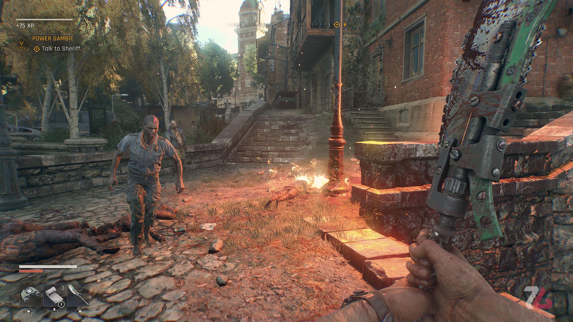 نبرد با دشمنان در بازی dying light the beast