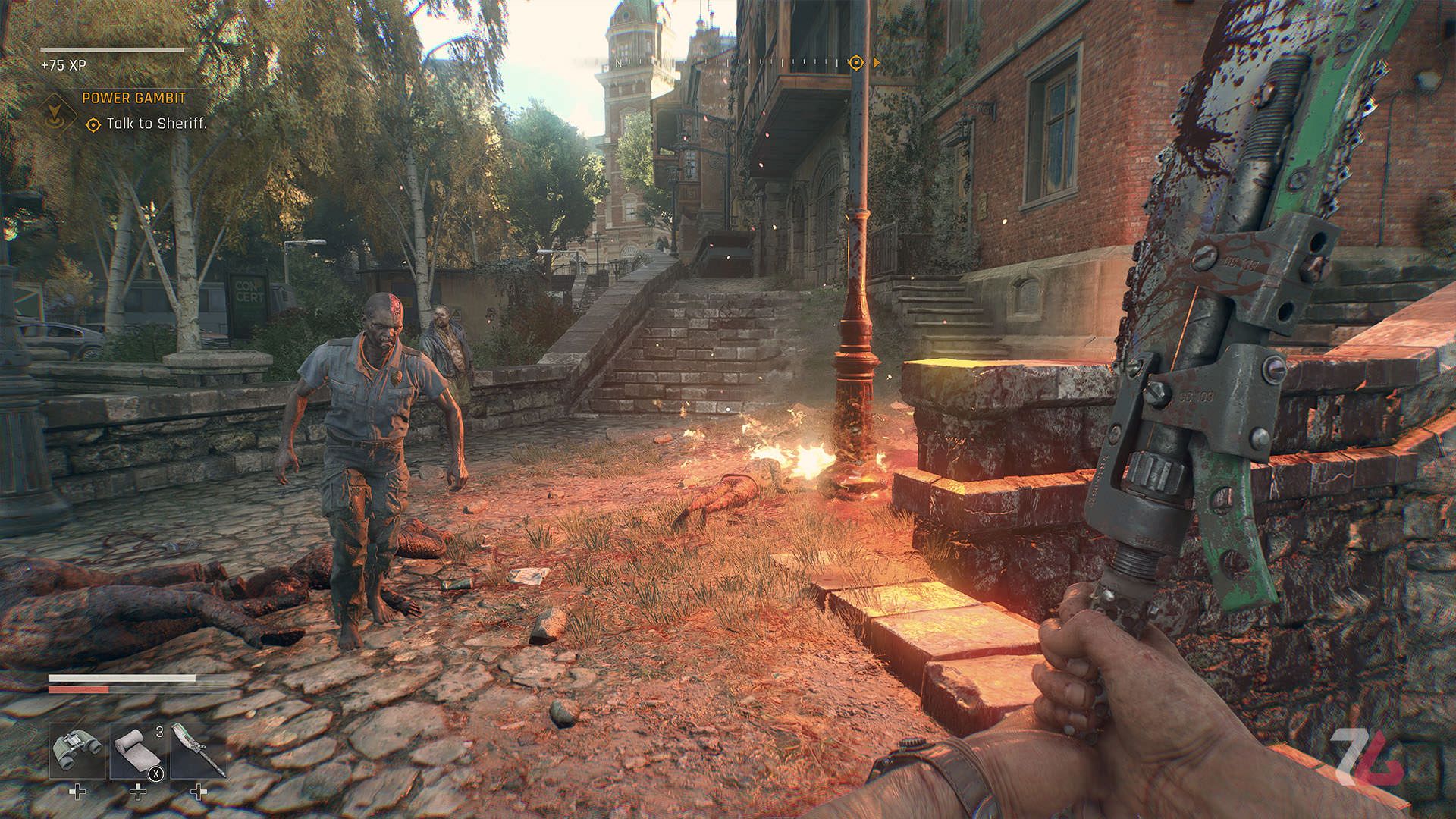 نبرد با دشمنان در بازی dying light the beast