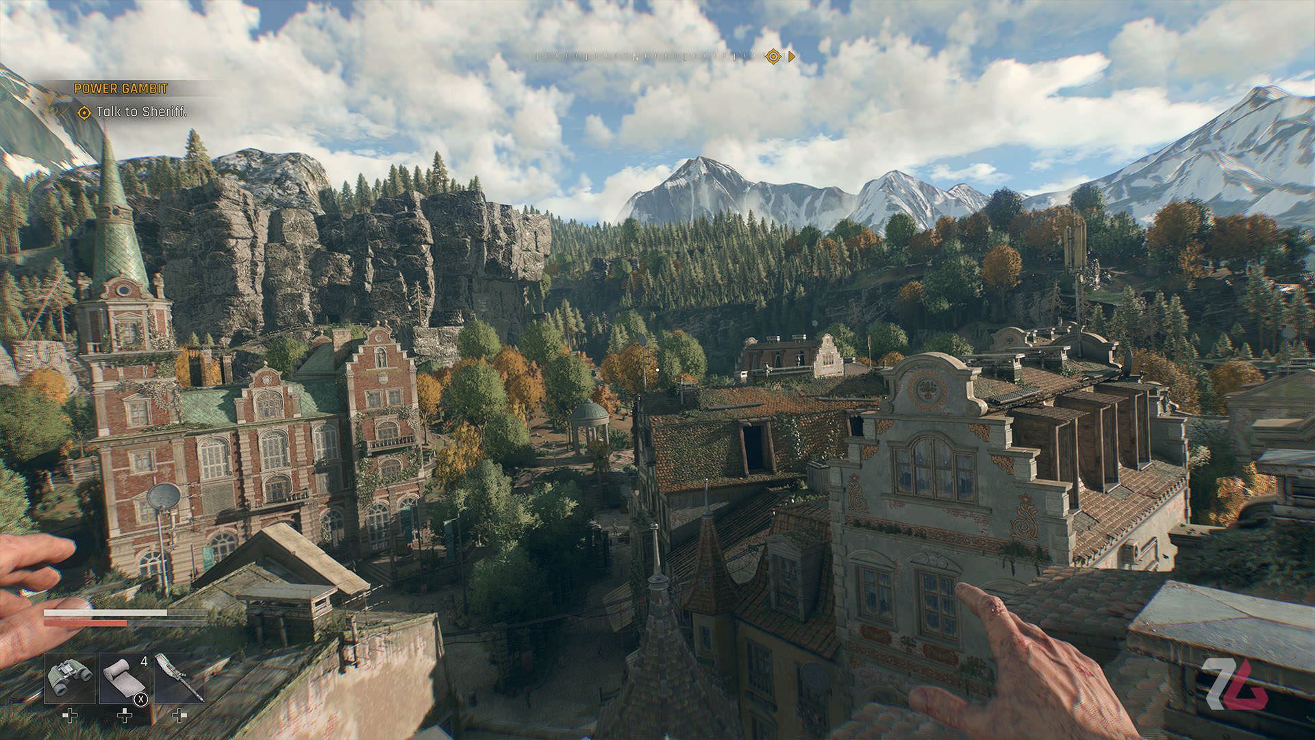 دنیای سرسبز و شهری بازی dying light the beast