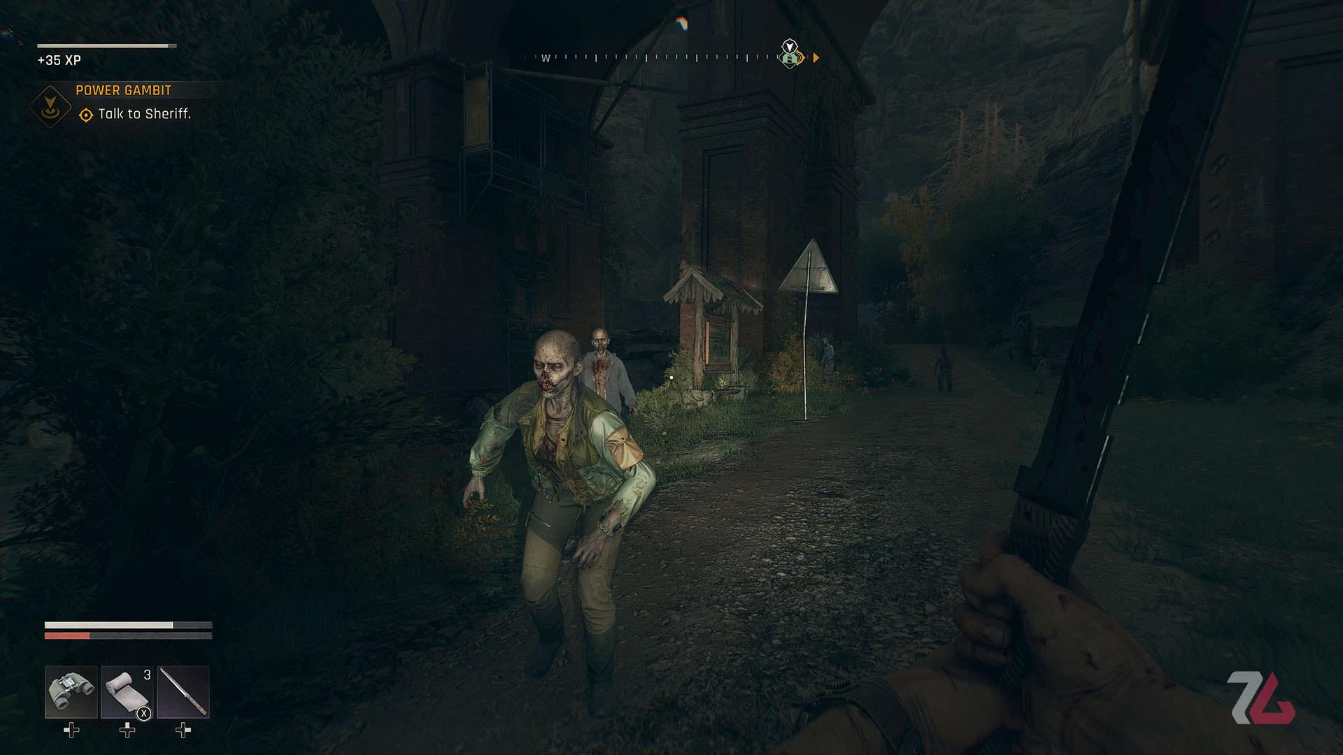 محیط شب بازی dying light the beast