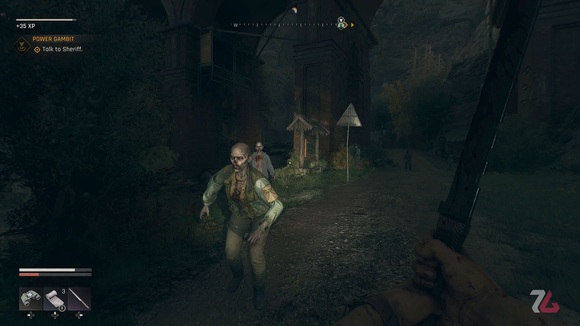 محیط شب بازی dying light the beast