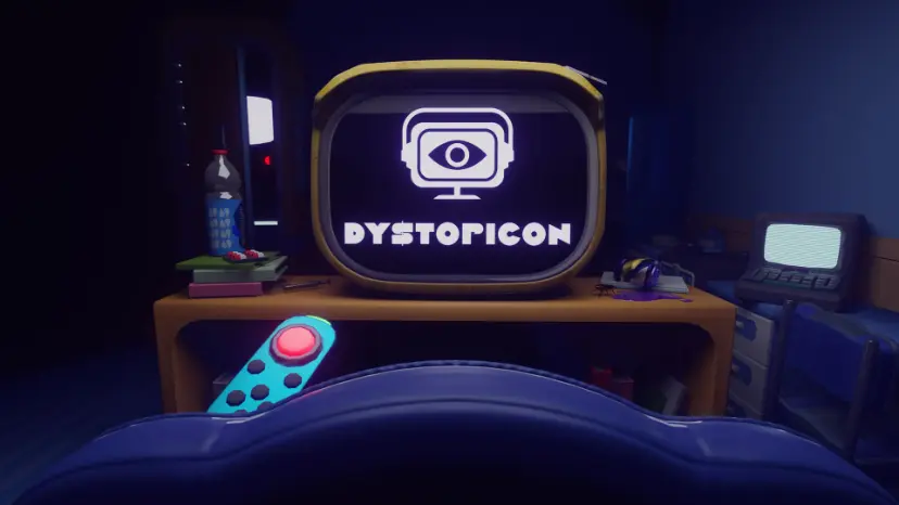 تلویزیون و کاناپه در بازی Dystopicon