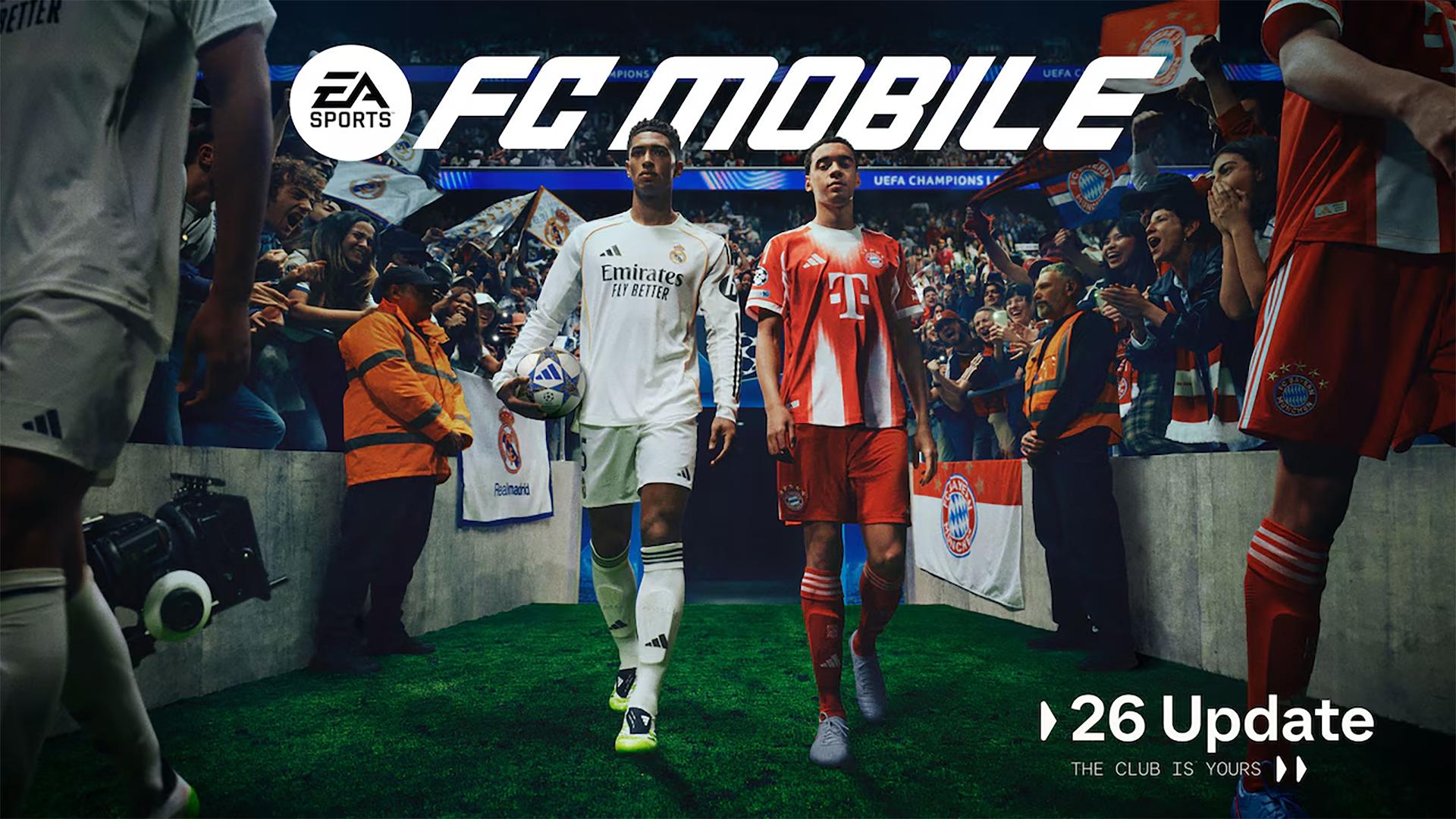 به‌روزرسانی بازی EA Sports FC Mobile 2026