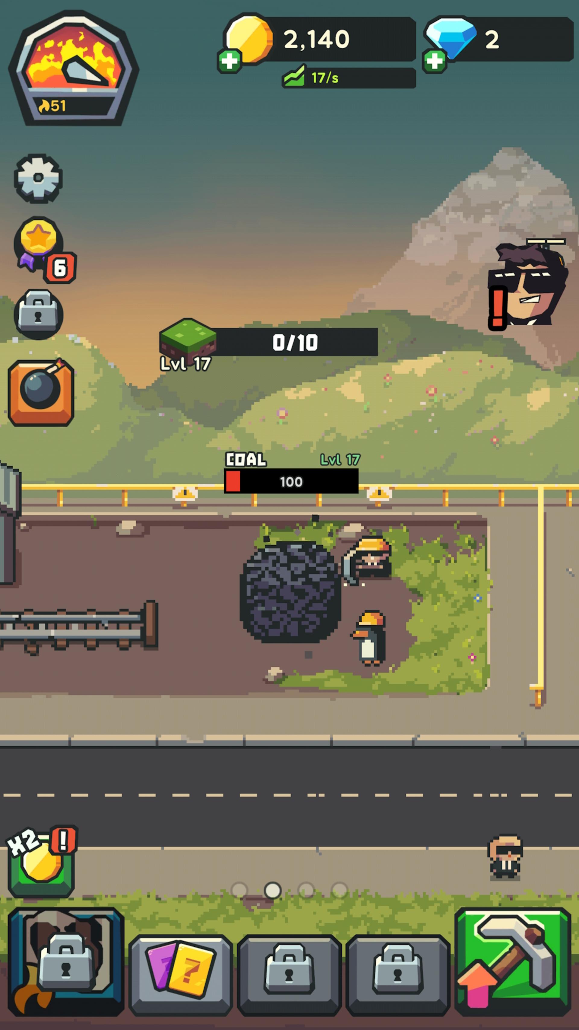 گیم‌پلی بازی Earth Inc. Tycoon Idle Miner