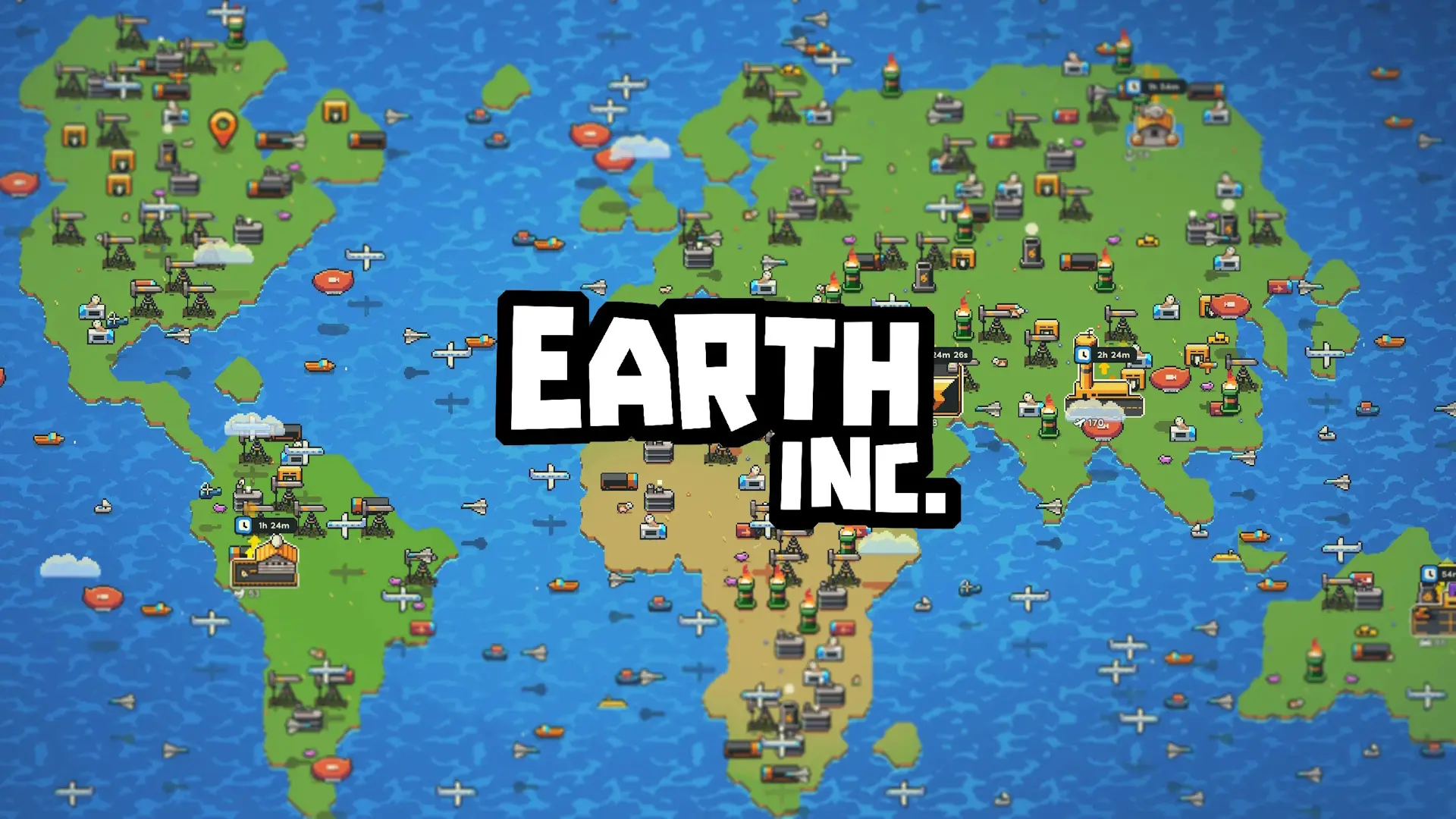 کاور (پوستر) بازی Earth Inc. Tycoon Idle Miner