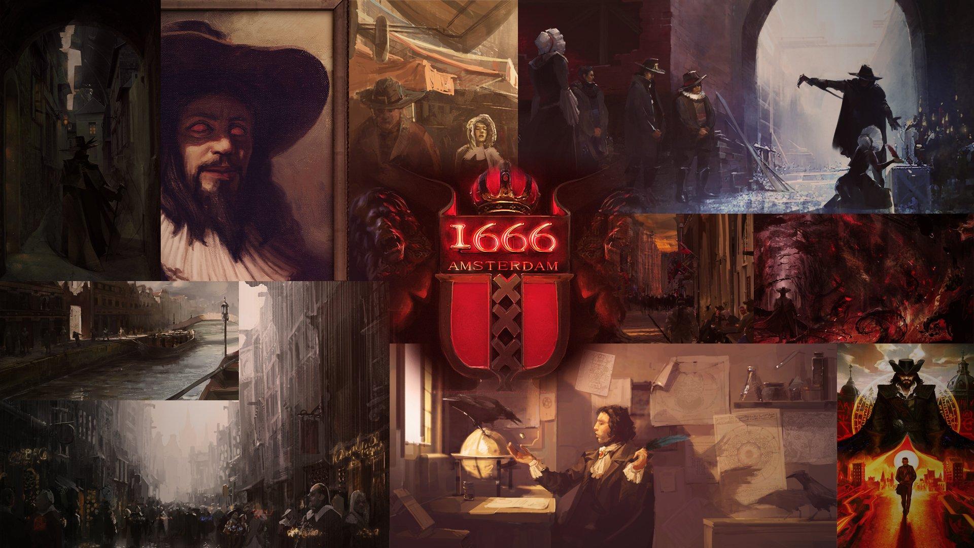 کاور (پوستر) بازی 1666 Amsterdam