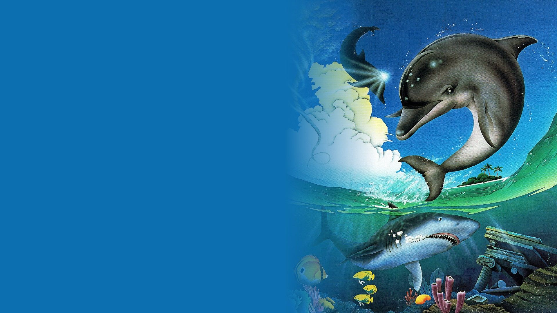 دلفین و دنیای زیبای زیر آب در بازی Ecco the Dolphin