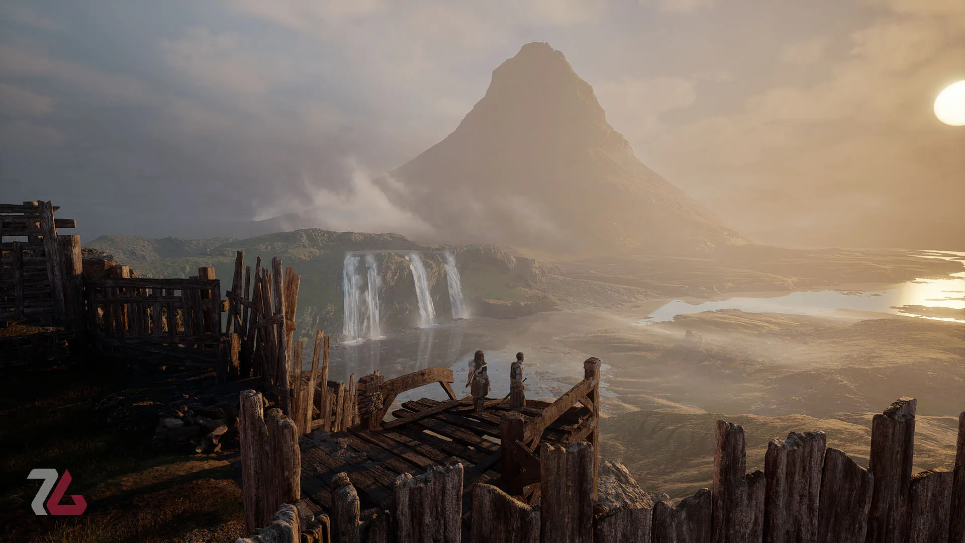 منظره زیبا در بازی Echoes of the End