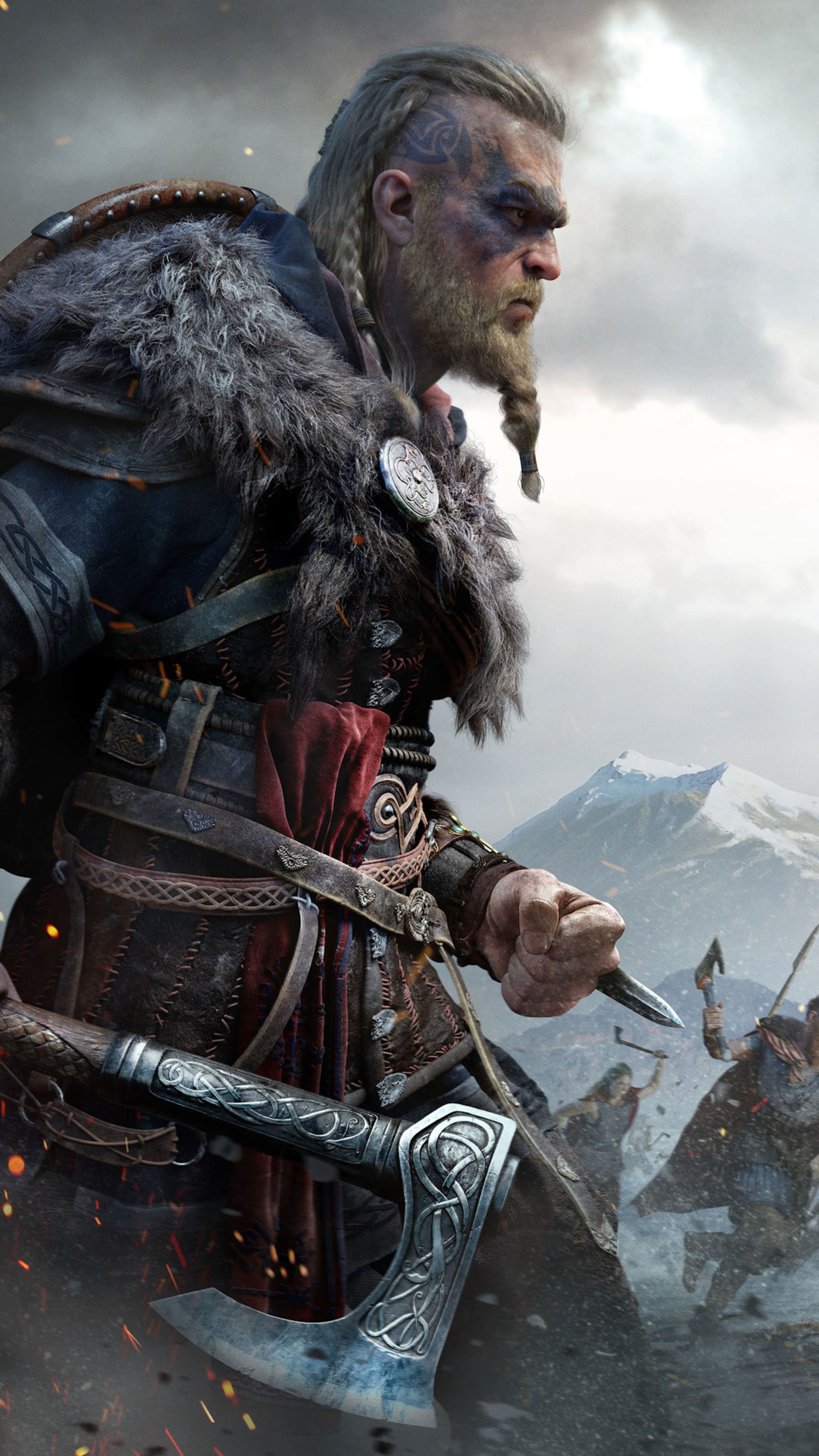 پیاده شدن ایوور (Eivor) از کشتی و ورود به سرزمین انگلستان در بازی Assassin's Creed Valhalla