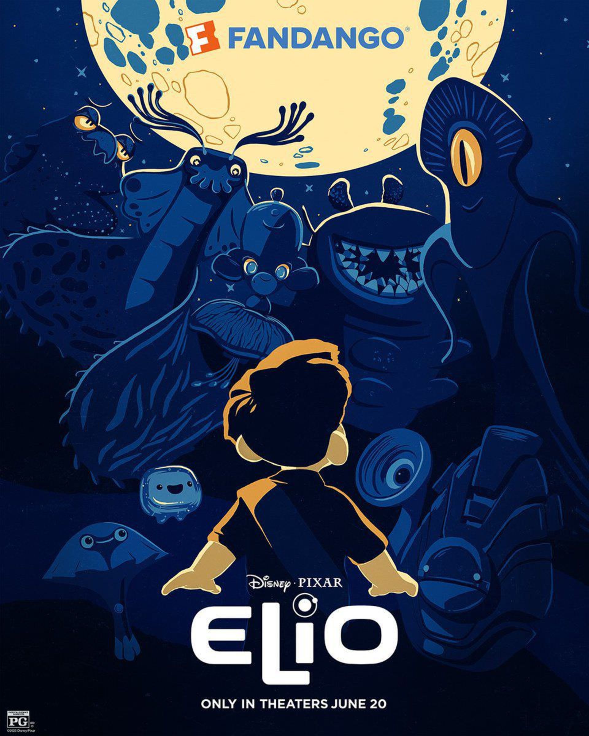 پوستر سینماهای فندنگو انیمیشن Elio