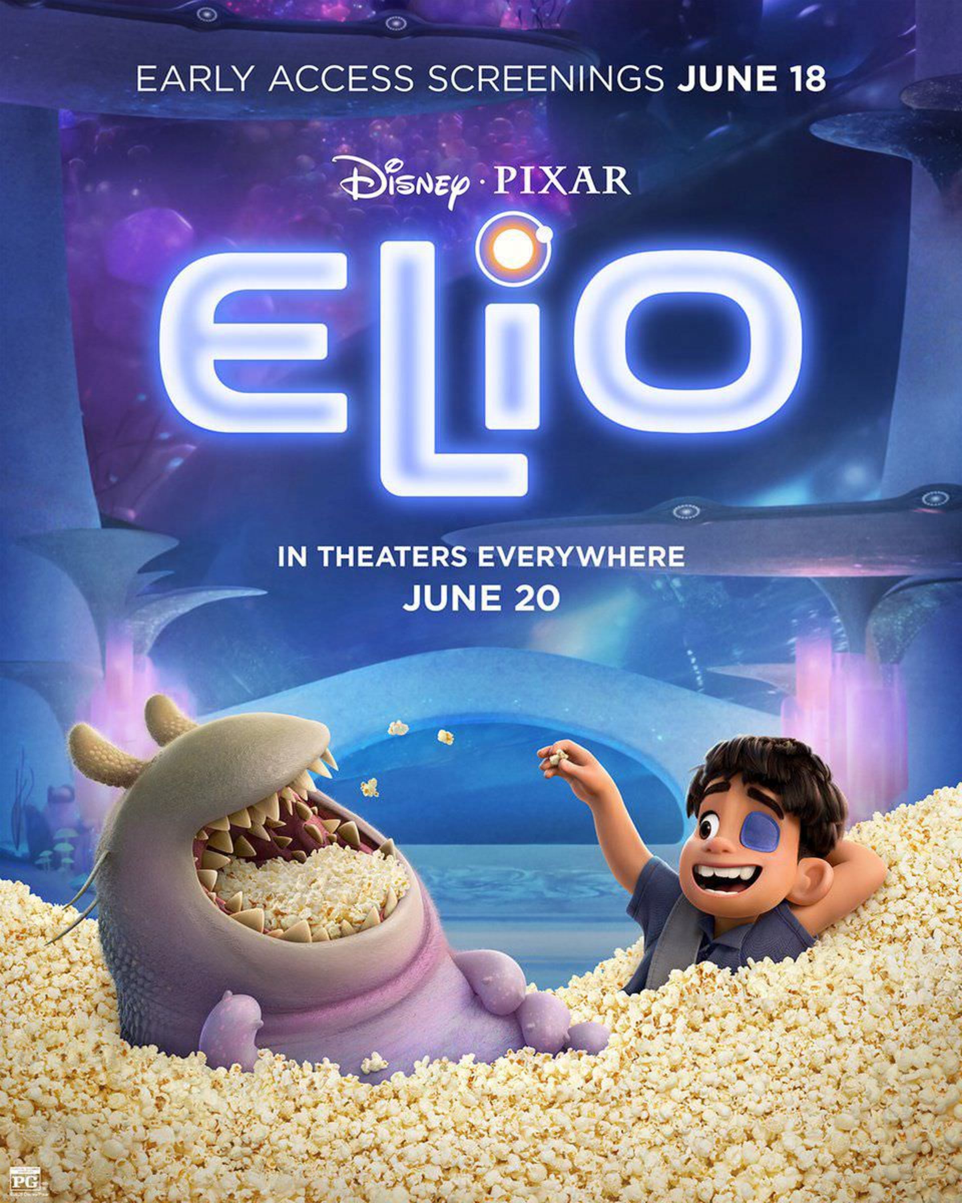 پوستر نمایش زودهنگام انیمیشن Elio
