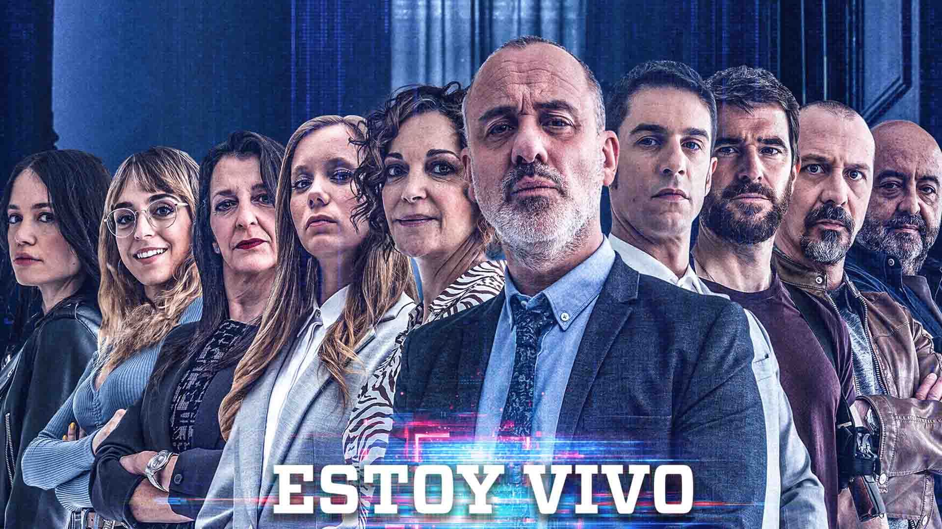 بازیگران مختلف سریال Estoy Vivo در کنار هم