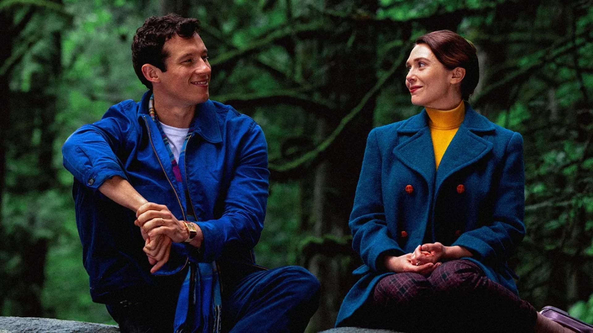 الیزابت اولسن و کلوم ترنر در فیلم Eternity