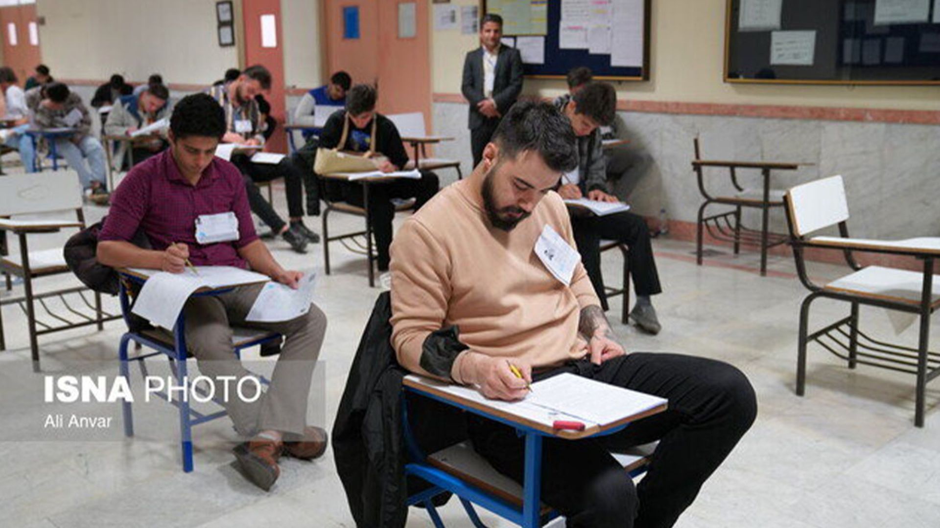 جلسه کنکور دکترا