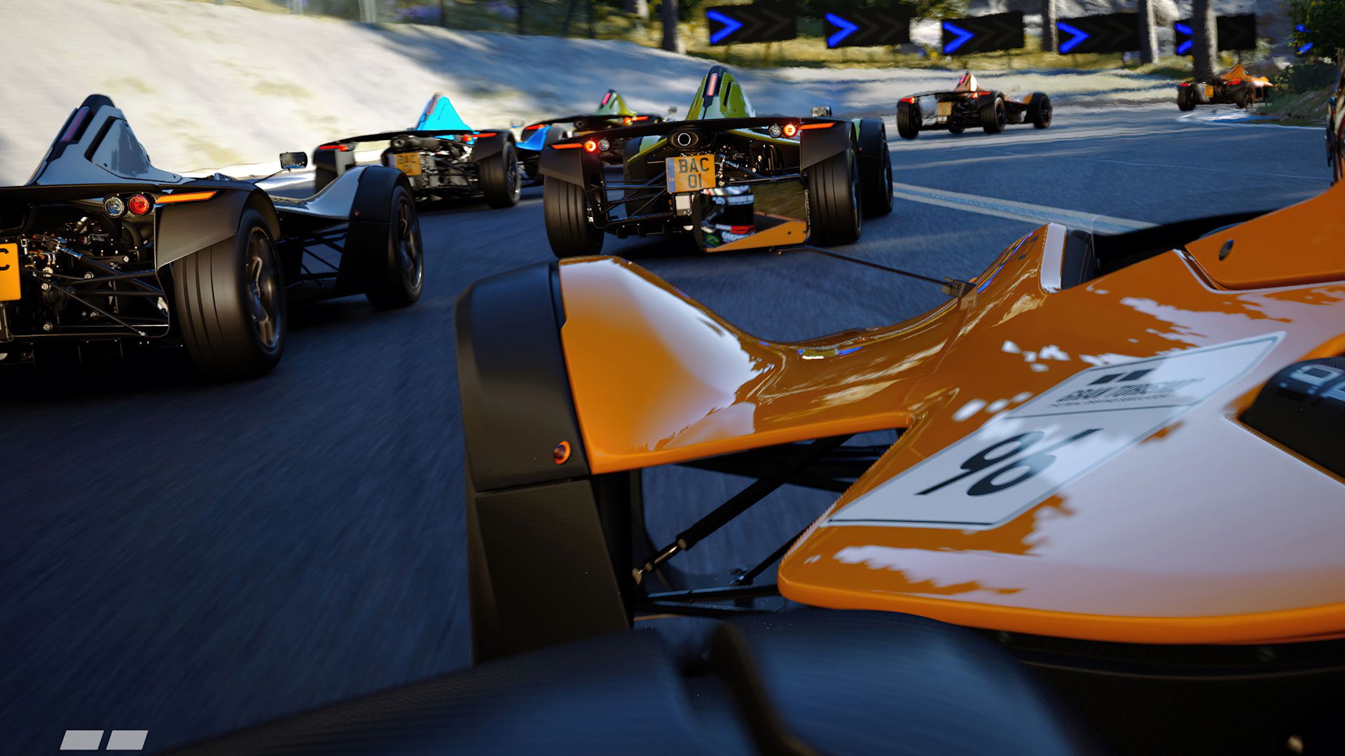 رقابت خودروهای فرمول ۲ (F2) در بازی Gran Turismo 7