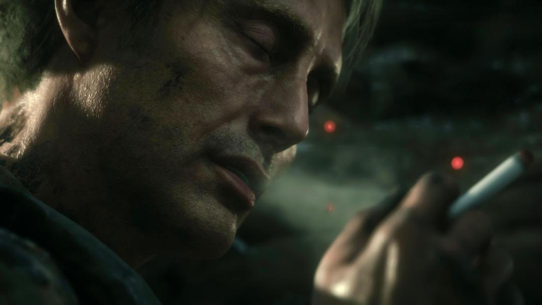 سیگار کشیدن کلیف اونگر (Cliff Unger) در بازی Death Stranding
