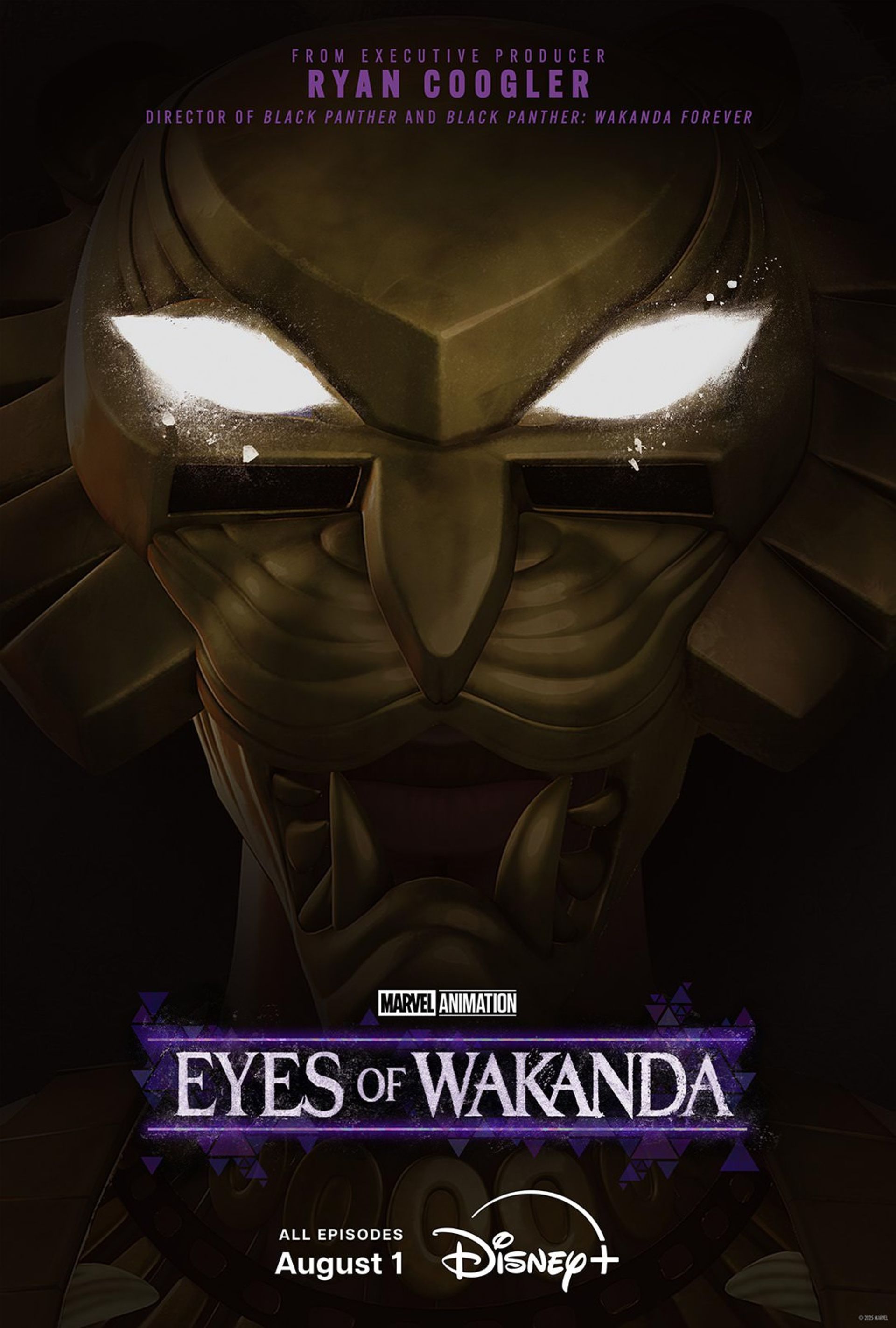 پوستر شخصیت انیمیشن Eyes of Wakanda