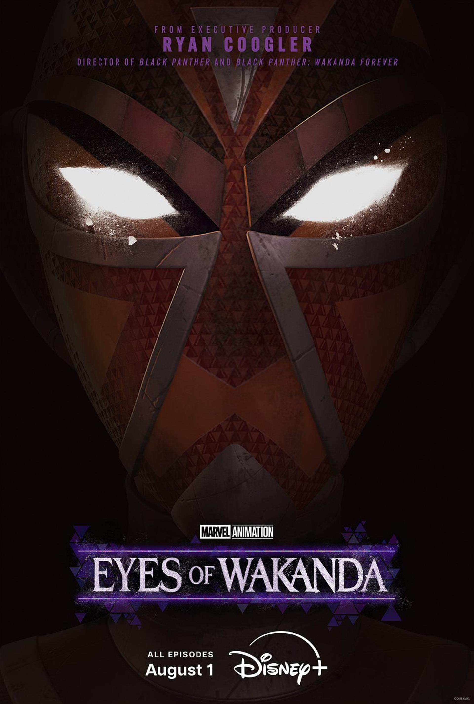 پوستر شخصیت انیمیشن Eyes of Wakanda
