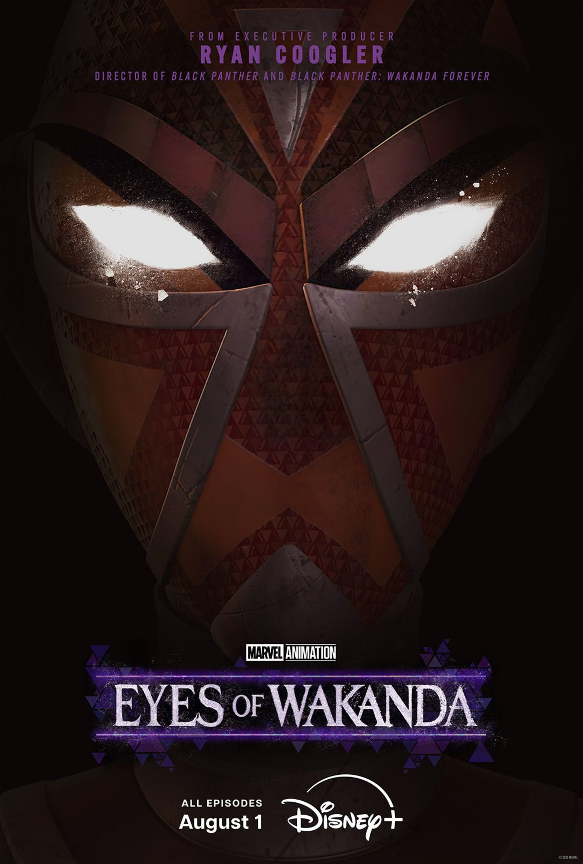 پوستر شخصیت انیمیشن Eyes of Wakanda