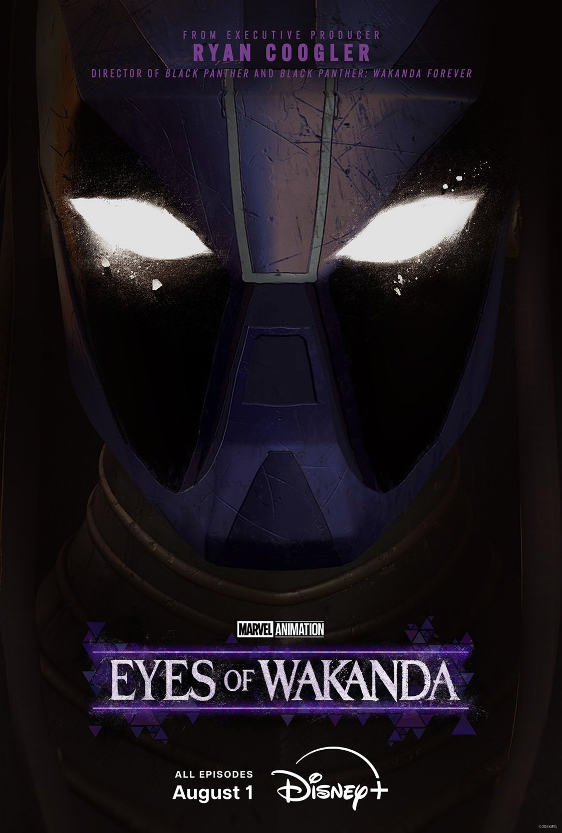پوستر شخصیت انیمیشن Eyes of Wakanda