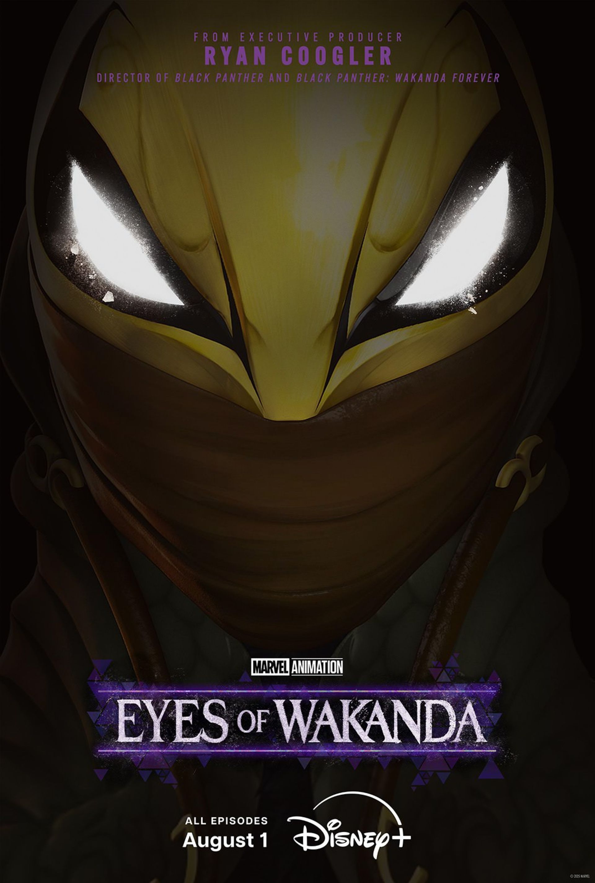 پوستر شخصیت انیمیشن Eyes of Wakanda