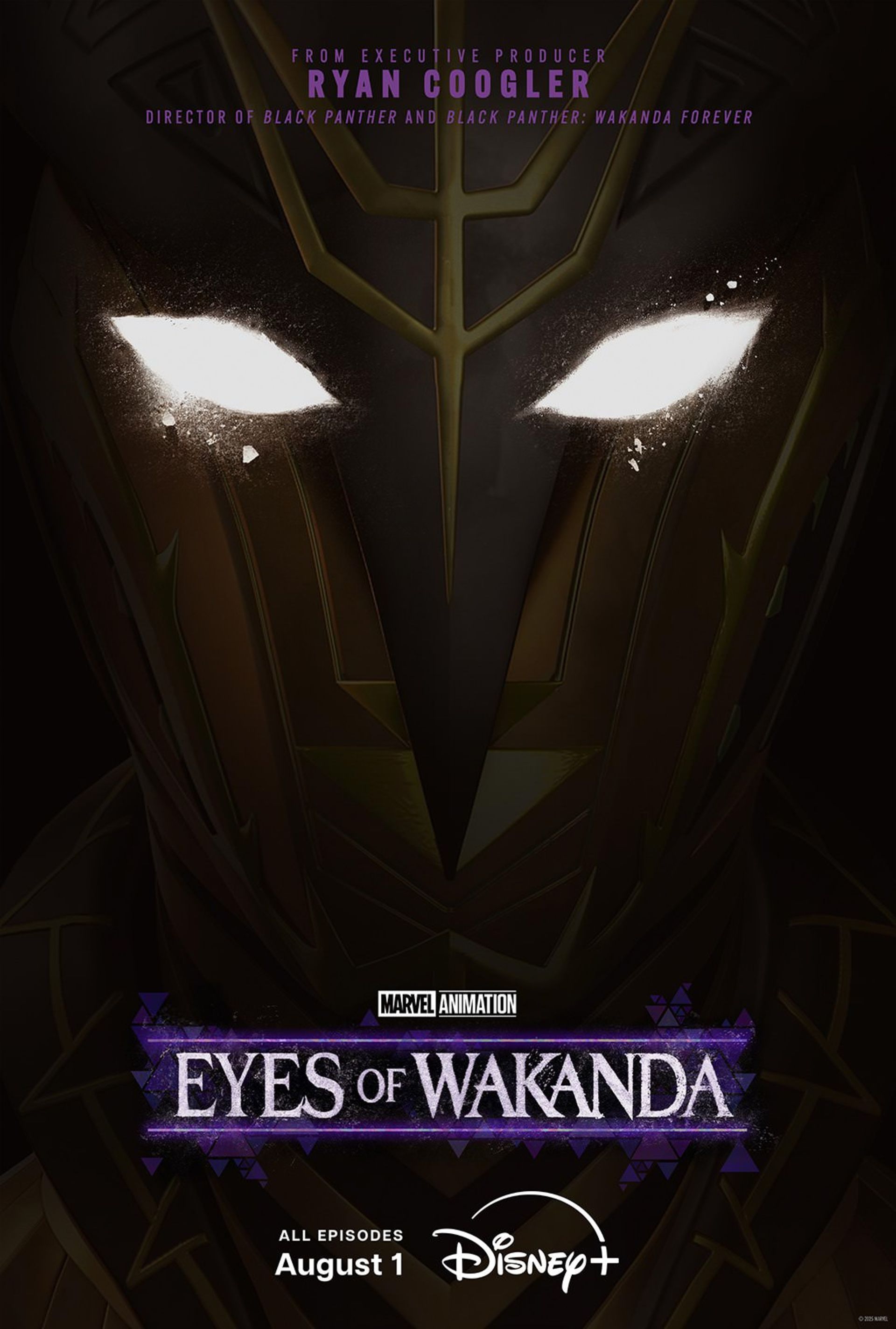 پوستر شخصیت انیمیشن Eyes of Wakanda