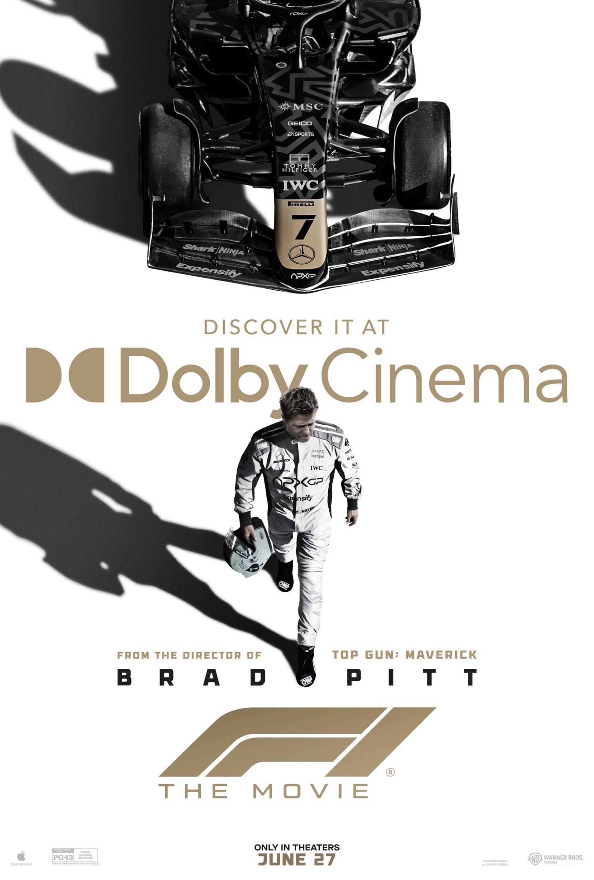 پوستر سینما دالبی فیلم F1
