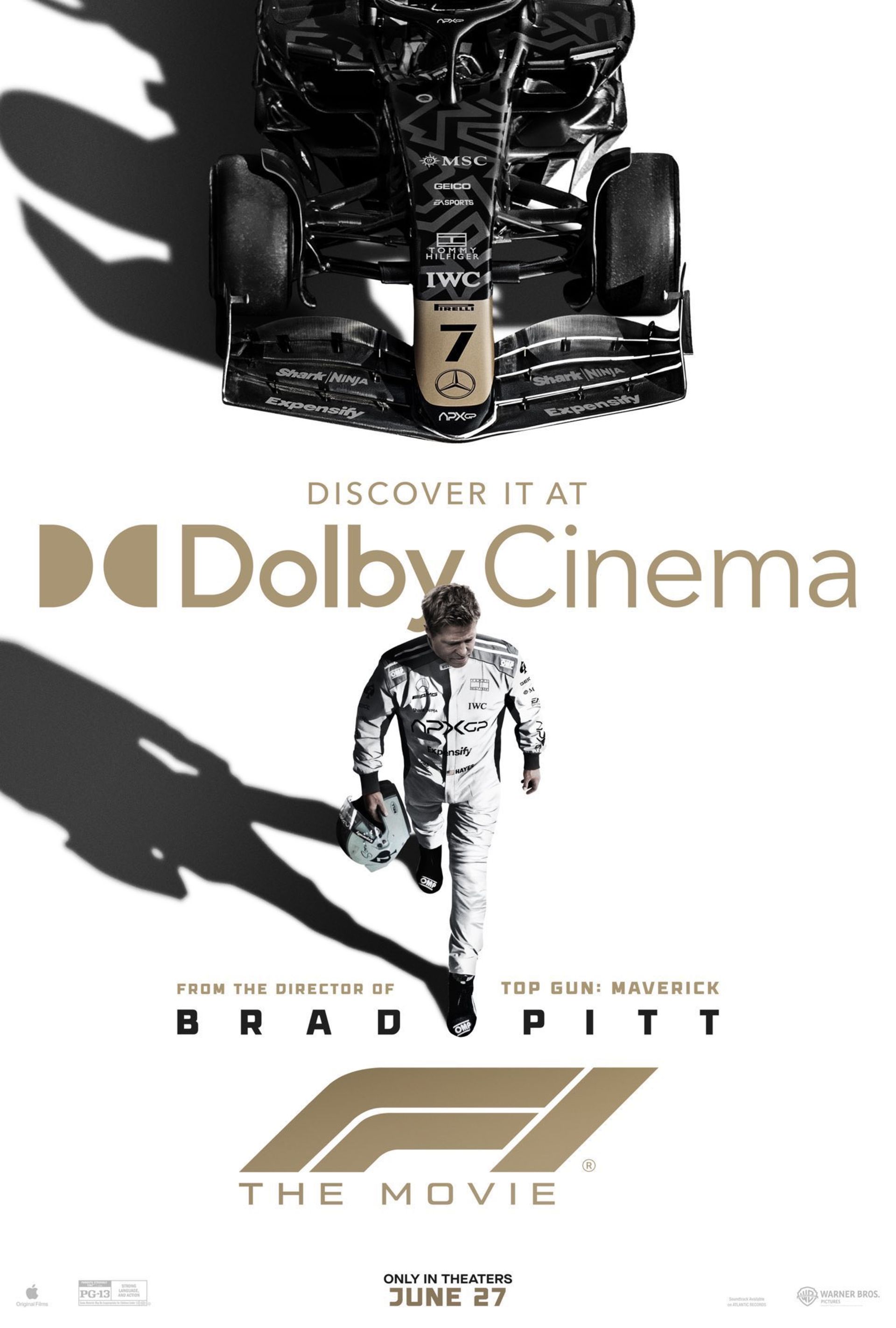 پوستر سینما دالبی فیلم F1