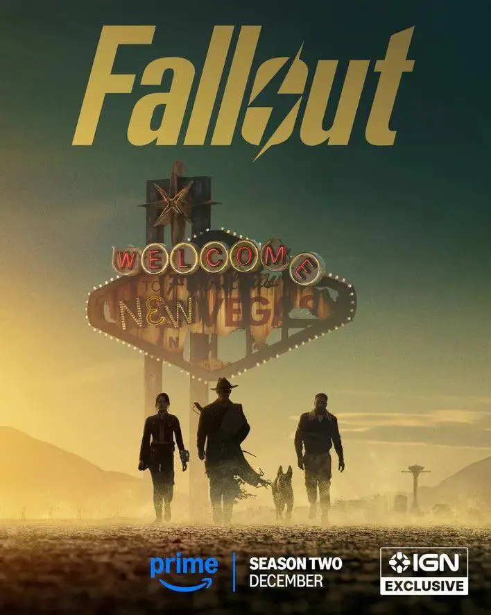 ورود به شهر نیو وگاس در پوستر جدید فصل دوم سریال Fallout