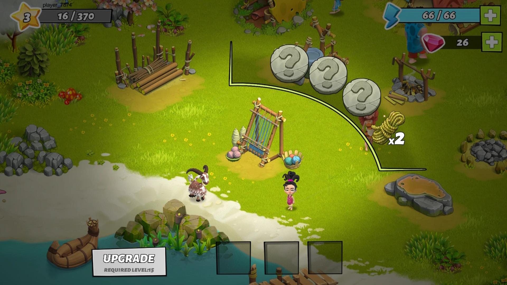 گیم‌پلی بازی موبایل Family Island — Farming game