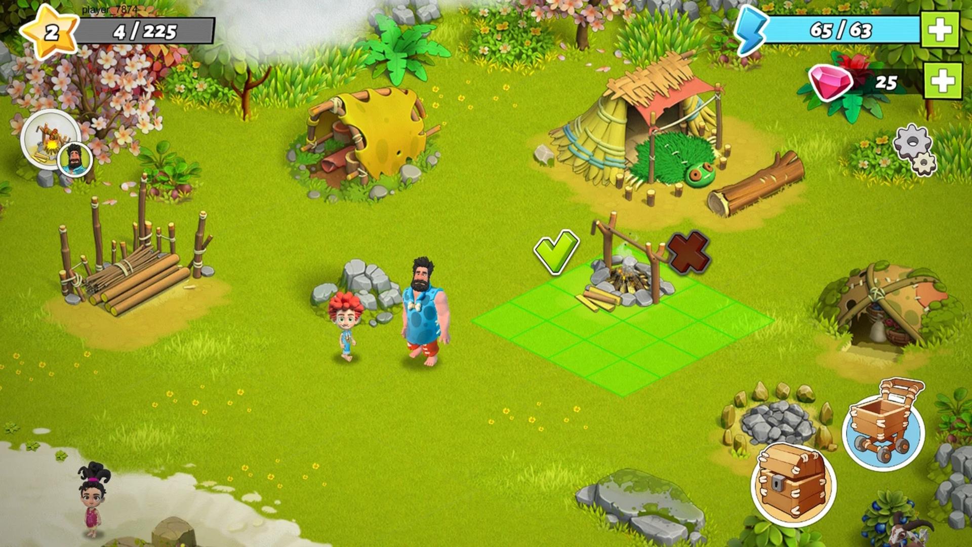 گیم‌پلی بازی موبایل Family Island — Farming game