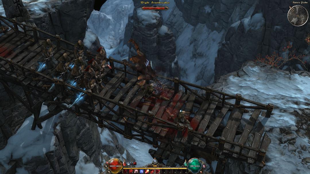 مبارزه با دشمنان سوارکار در بسته الحاقی Fangs of Asterkarn بازی Grim Dawn