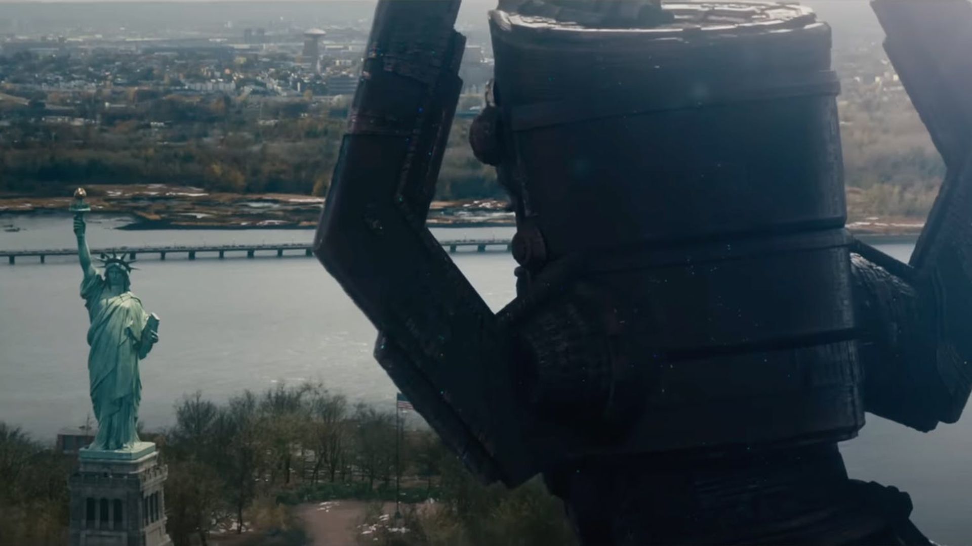ورود گالاکتوس به زمین در فیلم The Fantastic Four: First Steps 