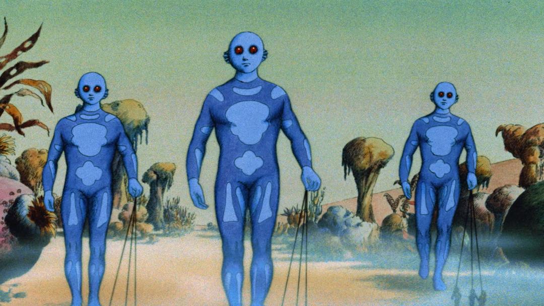 بیگانه ها در انیمیشن Fantastic Planet 