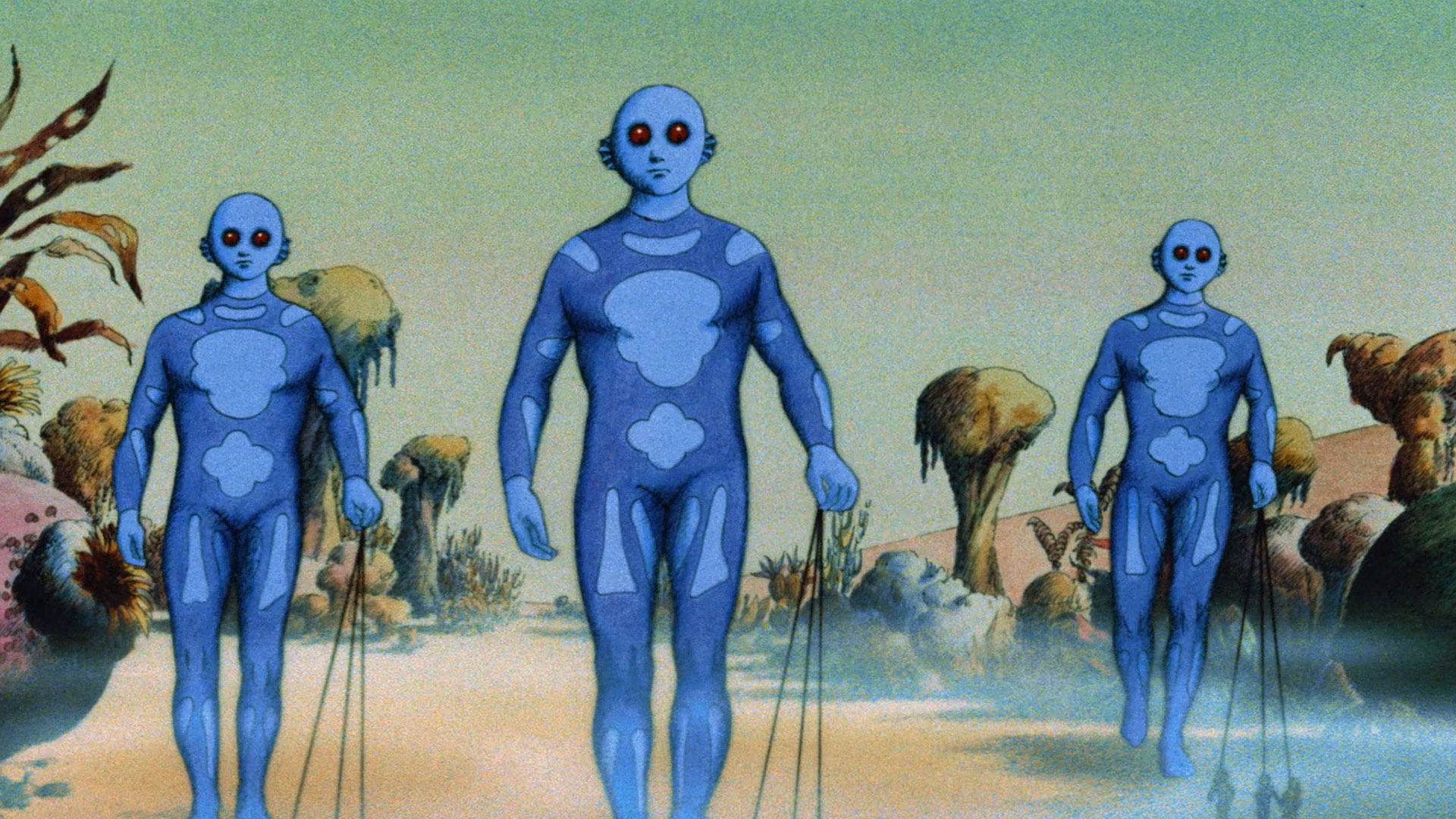 بیگانه ها در انیمیشن Fantastic Planet 