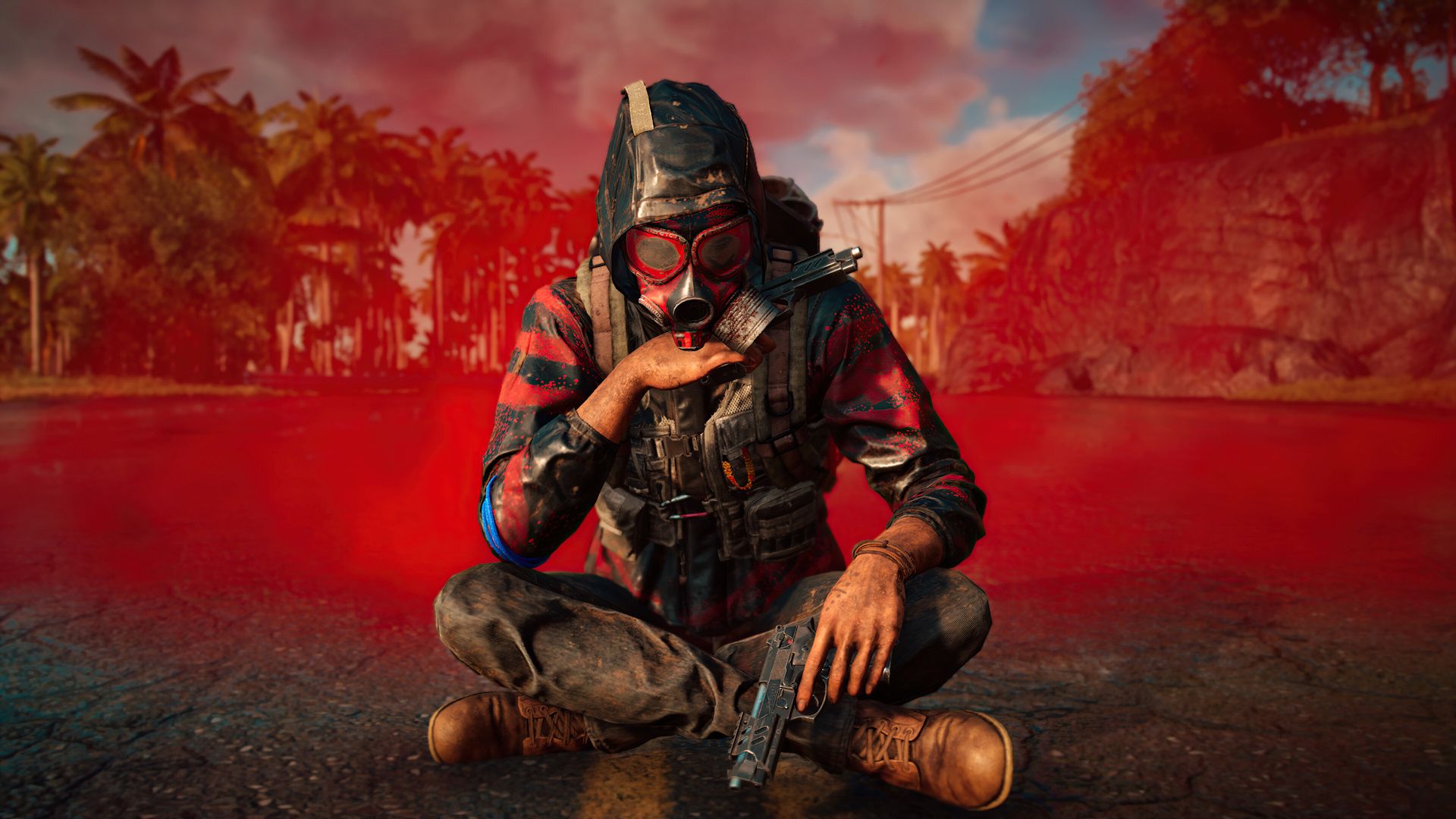 نشستن شخصیت اصلی بازی Far Cry 6 به سبک واس در Far Cry 3
